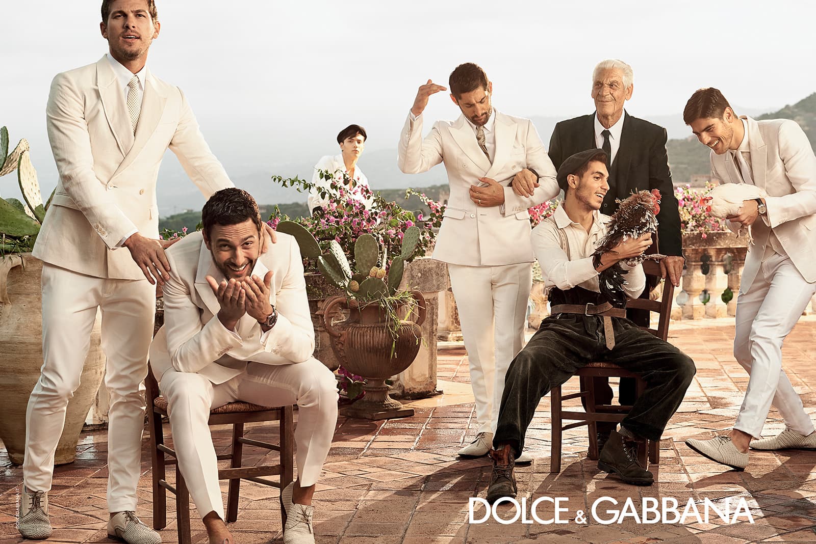 Dolce & Gabbana 2014 夏季广告大片宣传图,极简主义视觉设计