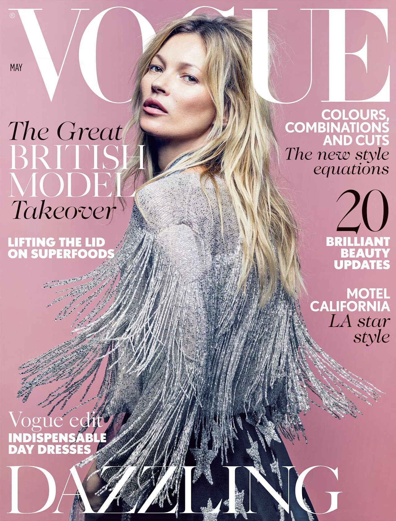 Cover: Vogue UK May 2014 时尚杂志封面,摄影师作品展示