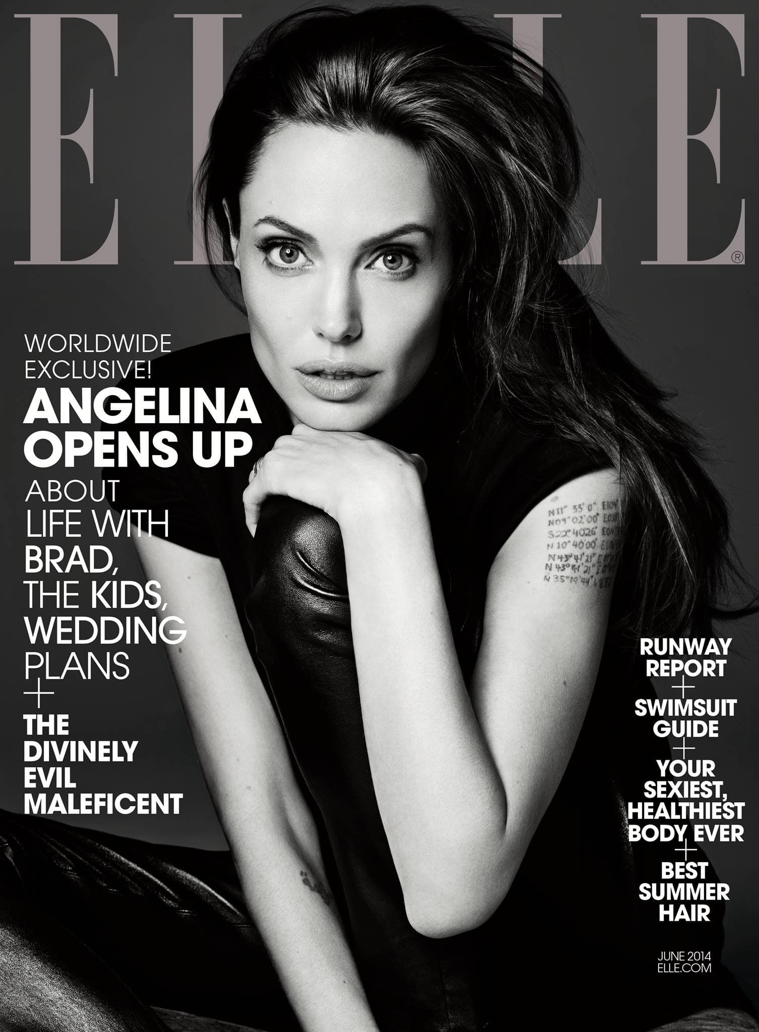 Cover: Elle US June 2014 时尚杂志封面,摄影师作品展示