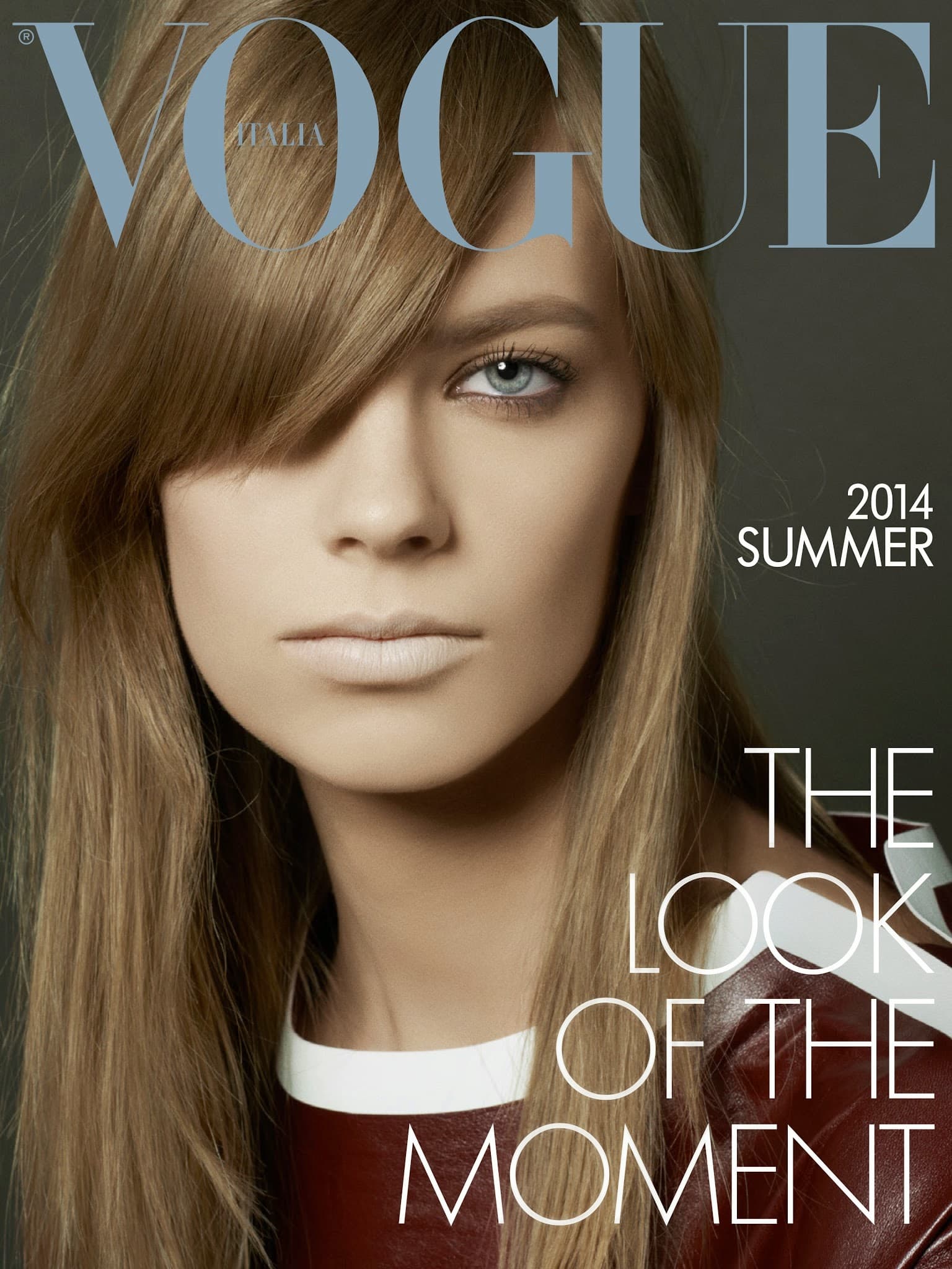 Cover: Vogue Italia May 2014 时尚杂志封面,摄影师作品展示