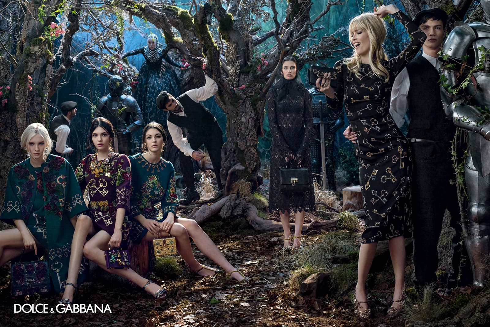 Dolce & Gabbana 2014 夏季广告大片宣传图,极简主义视觉设计