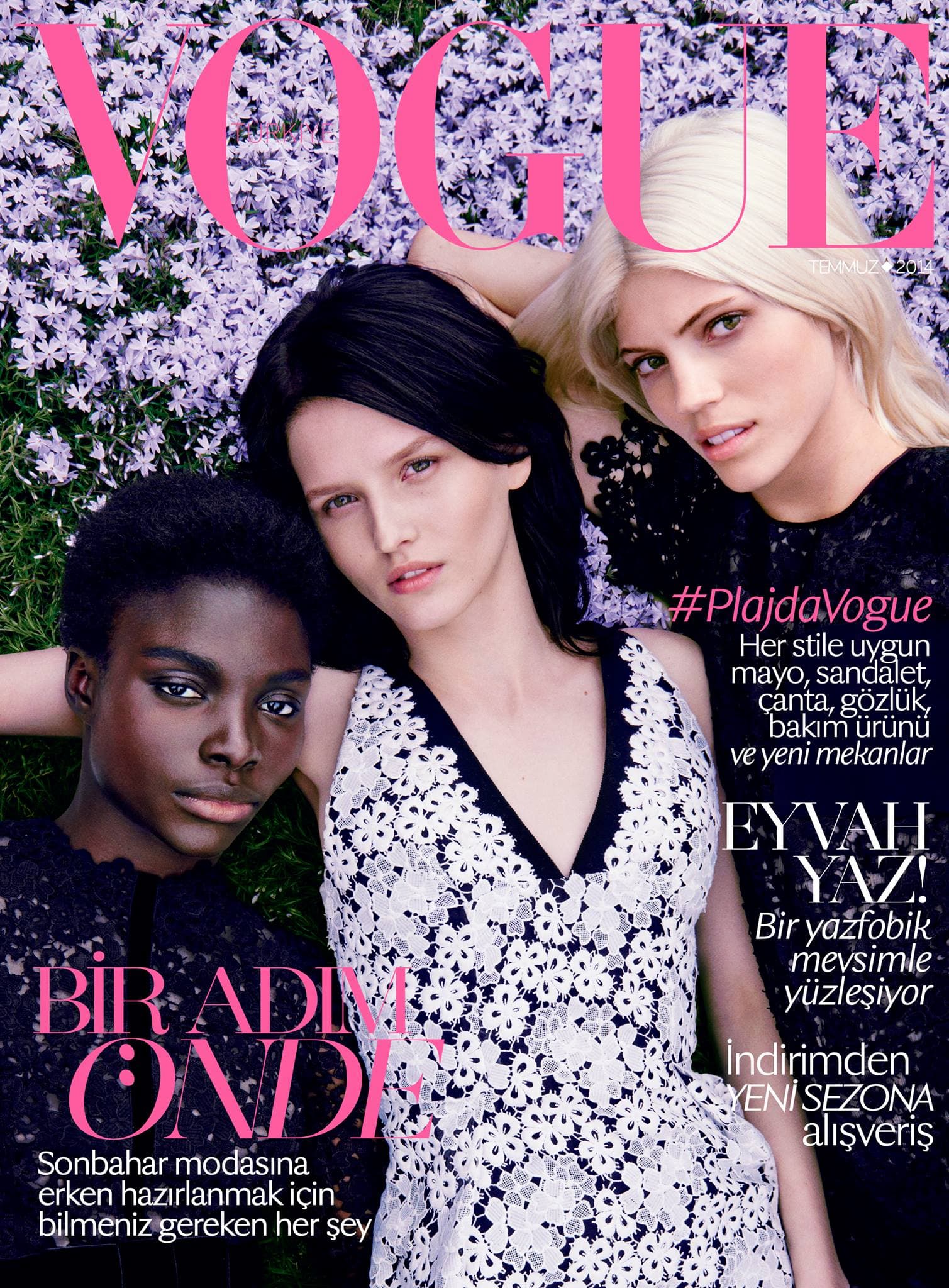 Cover: Vogue Turkey July 2014 时尚杂志封面,摄影师作品展示