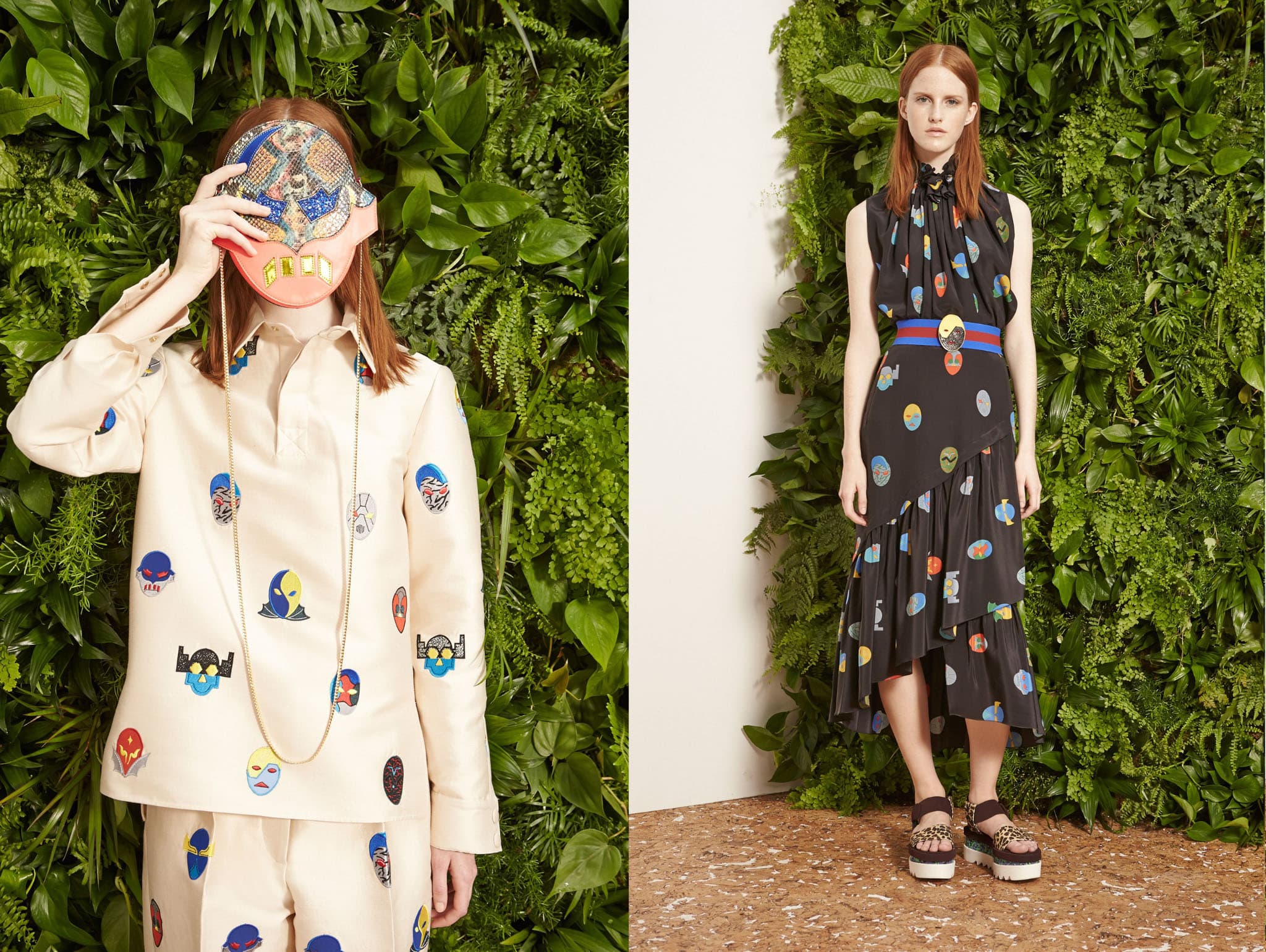 缤纷色彩印花的 Stella McCartney 2015 早春系列 | YF时尚解析