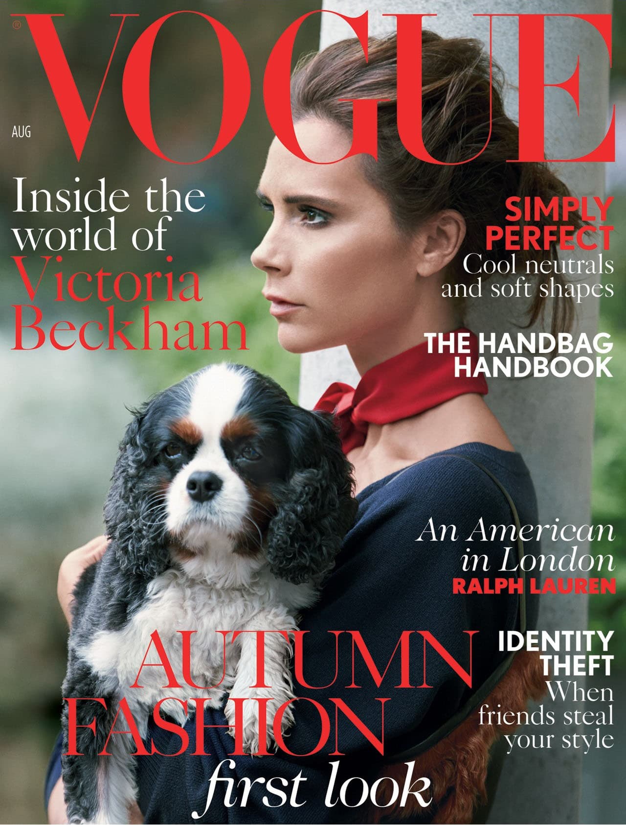 Cover: Vogue UK August 2014 时尚杂志封面,摄影师作品展示