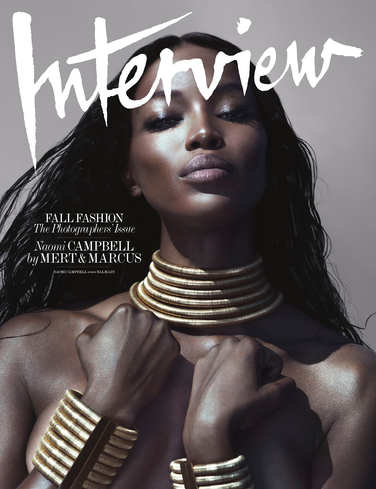 Cover: Interview Magazine September 2014 时尚杂志封面,摄影师作品展示