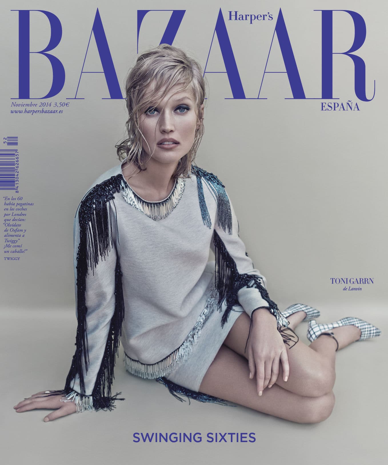 Cover: Harper’s Bazaar Spain November 2014 时尚杂志封面,摄影师作品展示
