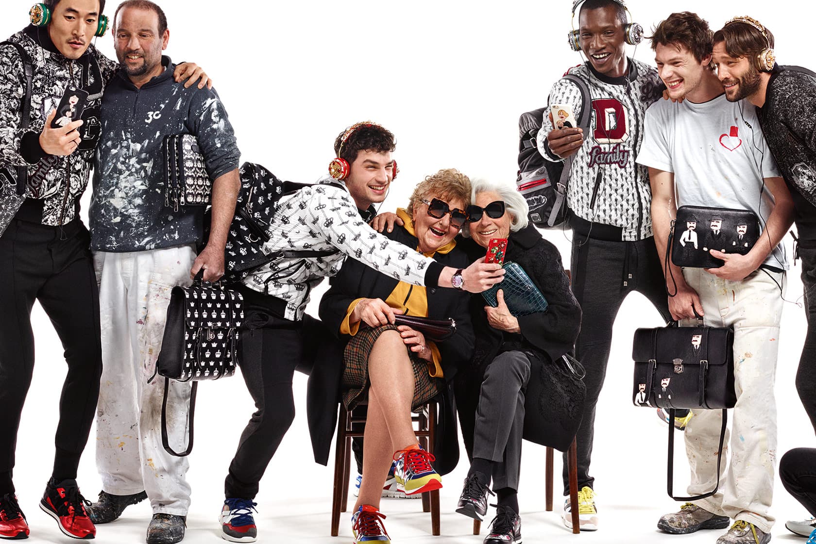 Dolce & Gabbana 2015 夏季广告大片宣传图,极简主义视觉设计