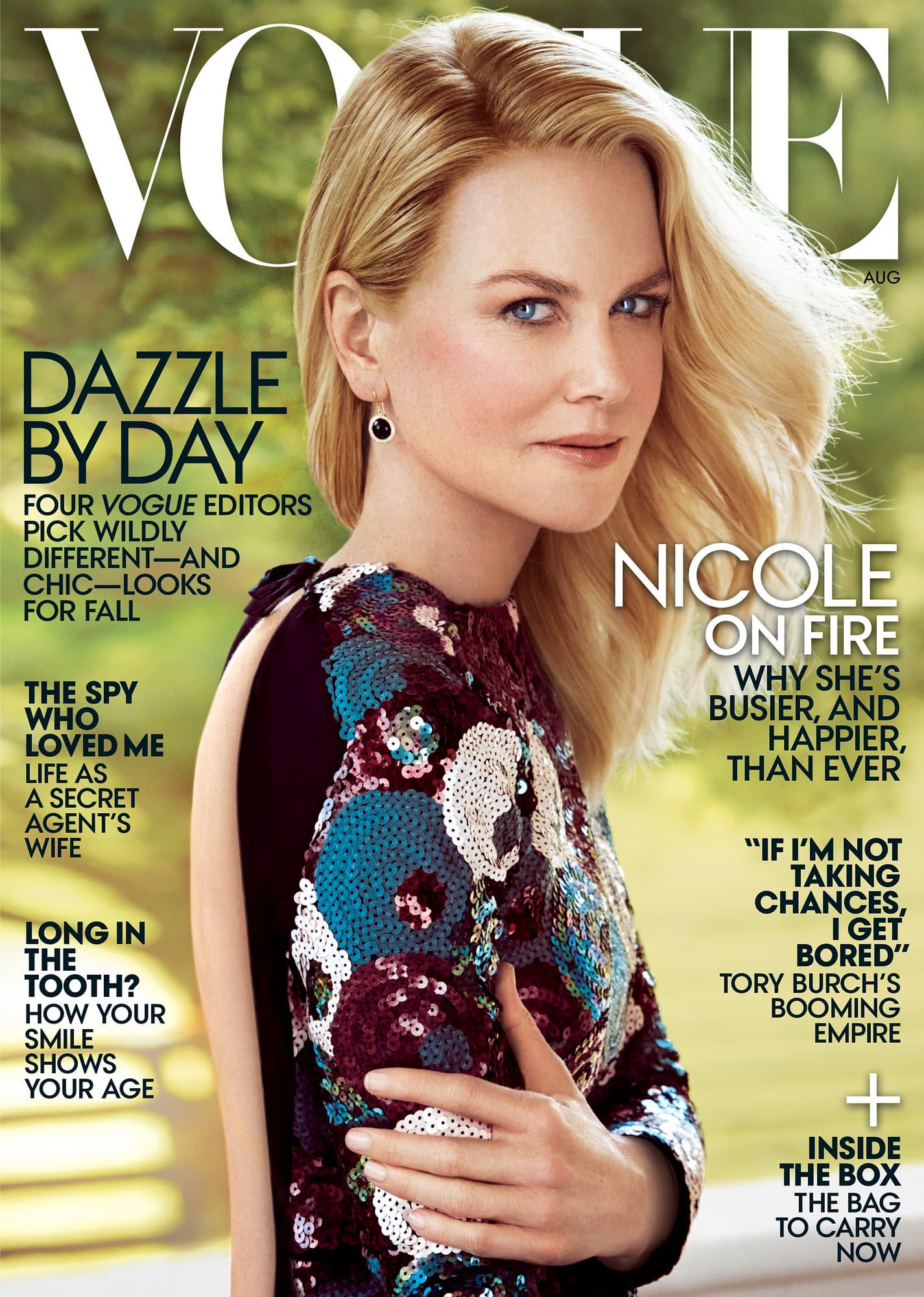 Cover: Vogue US August 2015 时尚杂志封面,摄影师作品展示