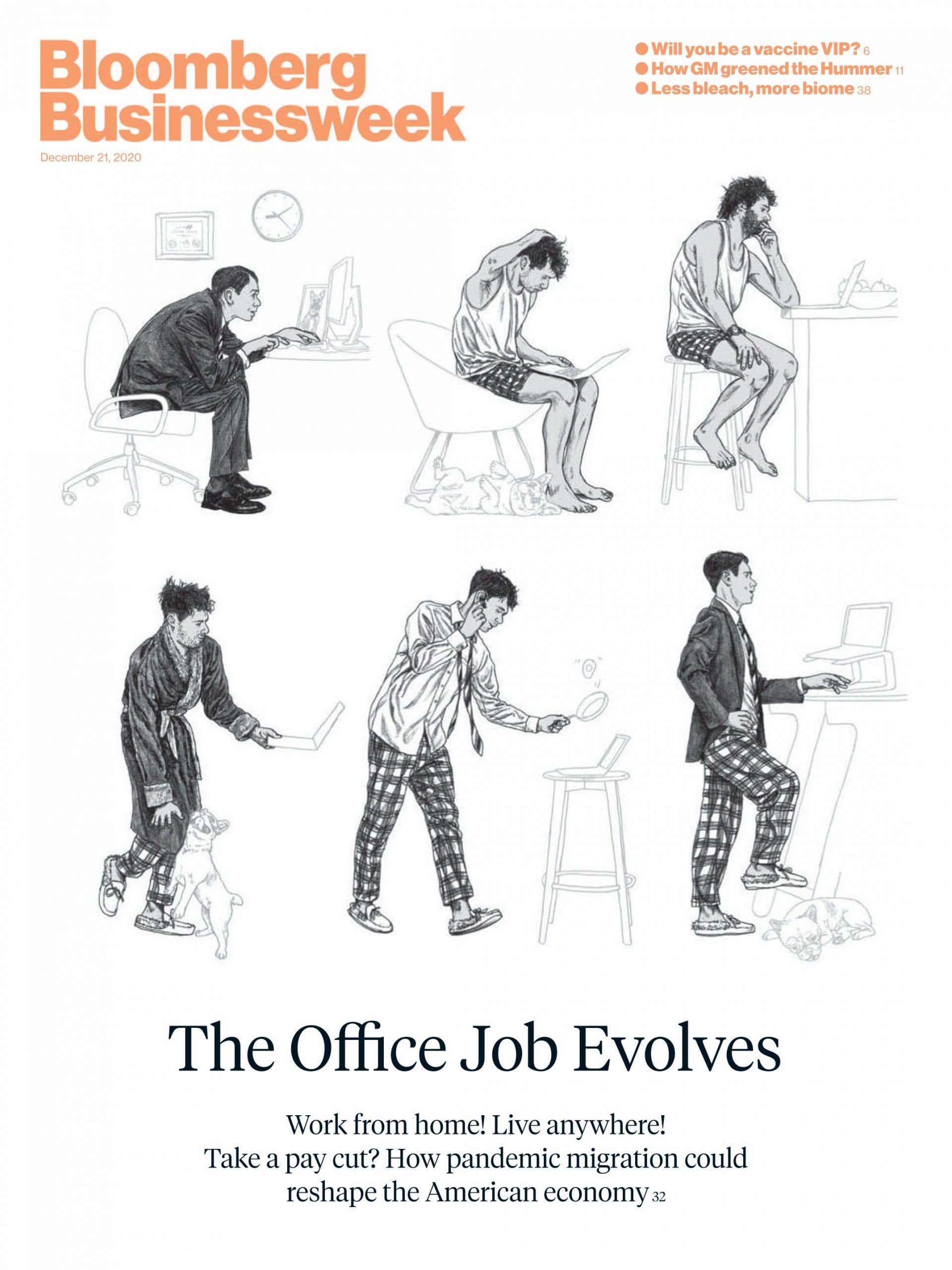 Bloomberg (us) 2020-12 时尚杂志封面,摄影师作品展示