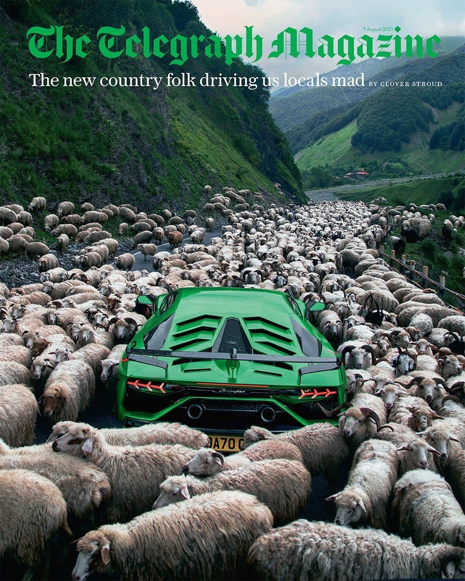 The Telegraph Magazine 时尚杂志封面,摄影师作品展示