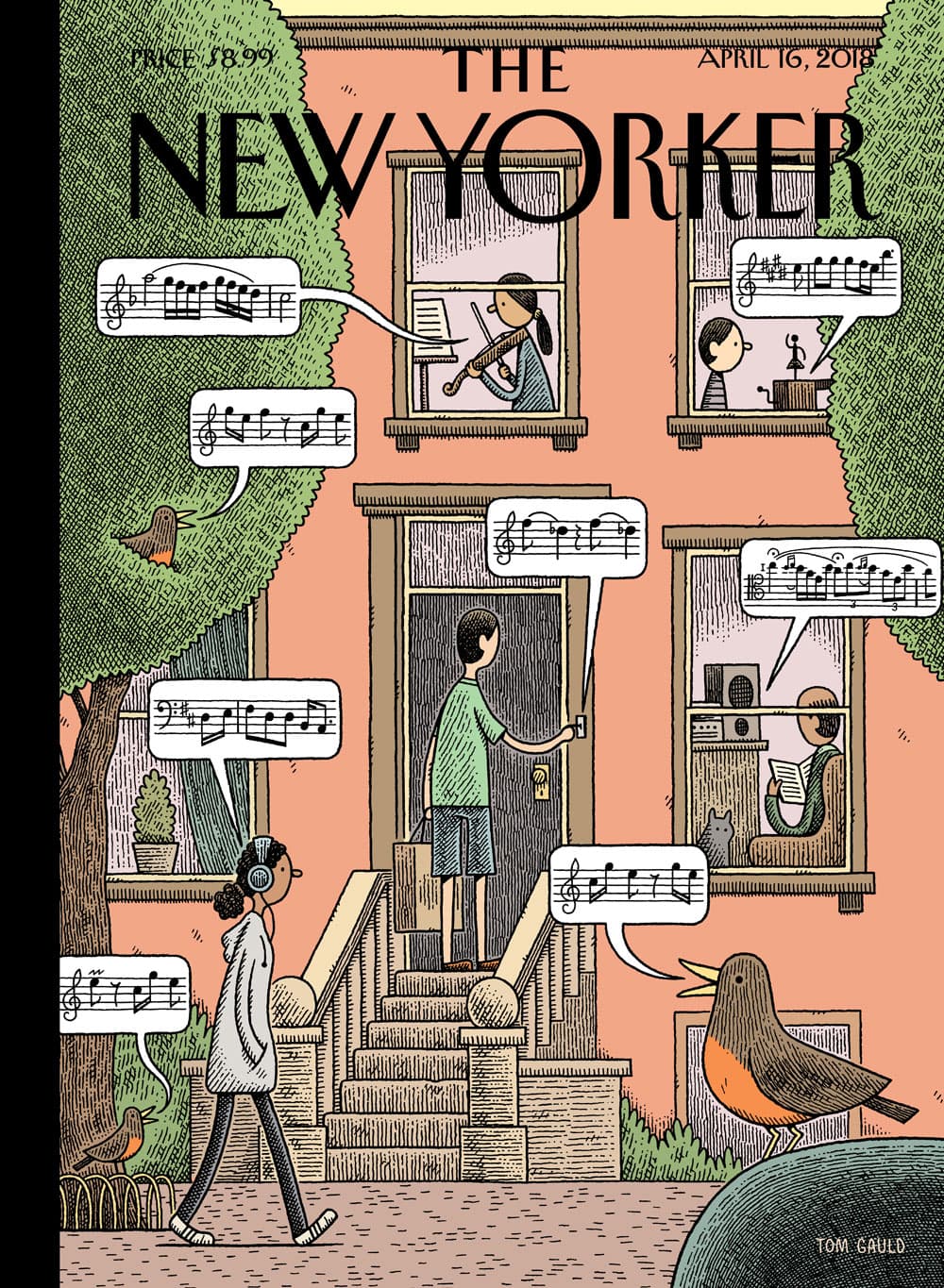 The New Yorker – Music 时尚杂志封面,摄影师作品展示