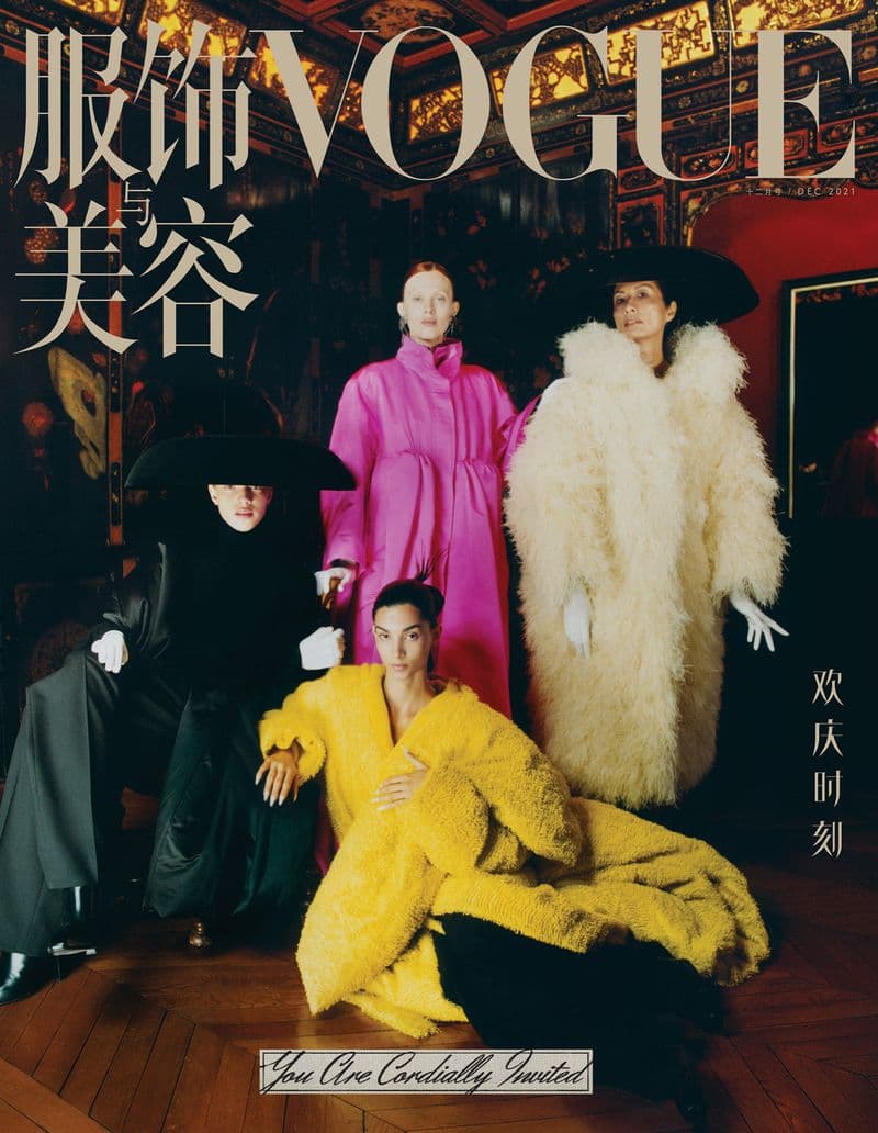 VOGUE China 时尚杂志封面,摄影师作品展示