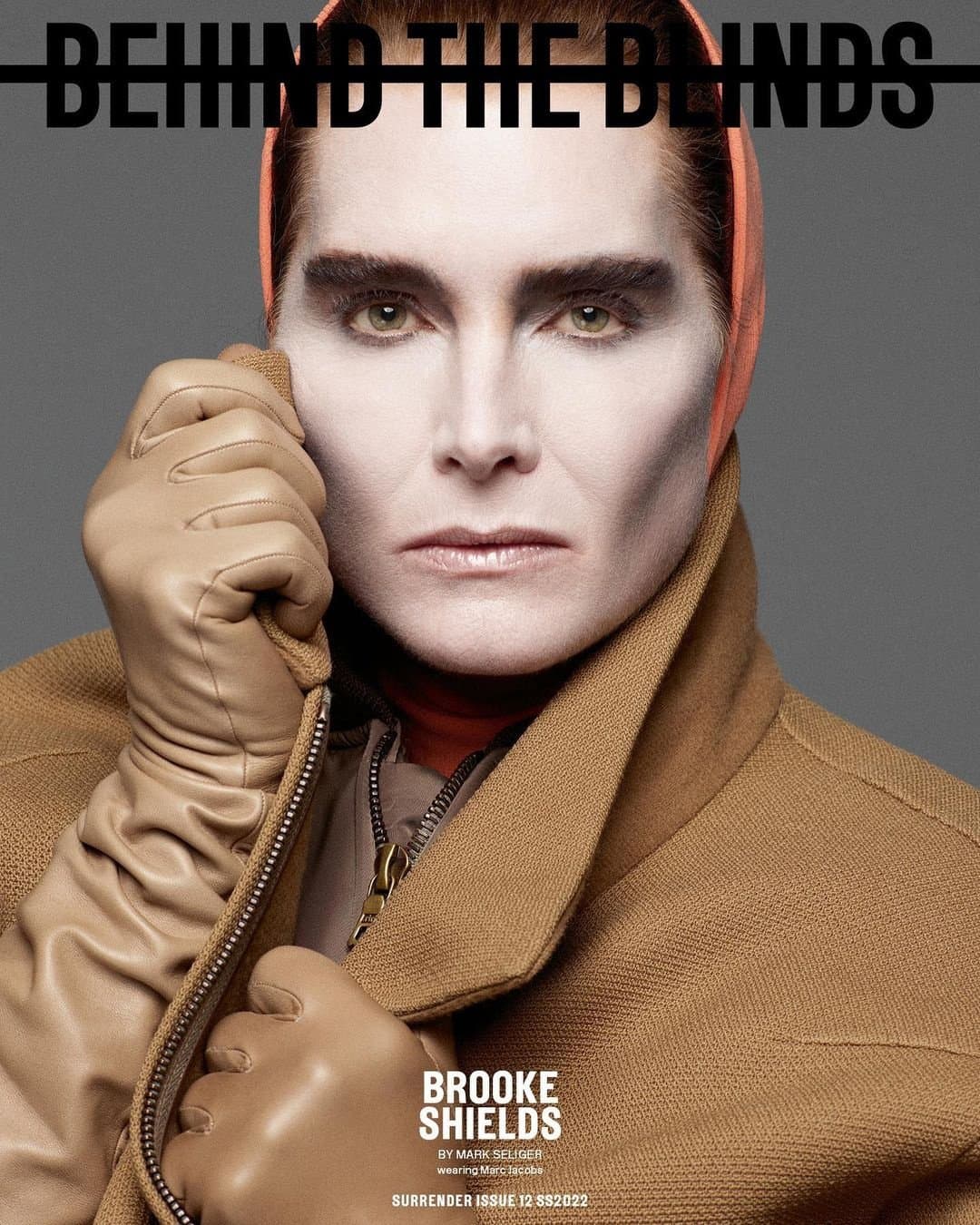 Brooke Shields for Behind The Blinds Magazine – Spring/Summer 2022 时尚杂志封面,摄影师作品展示
