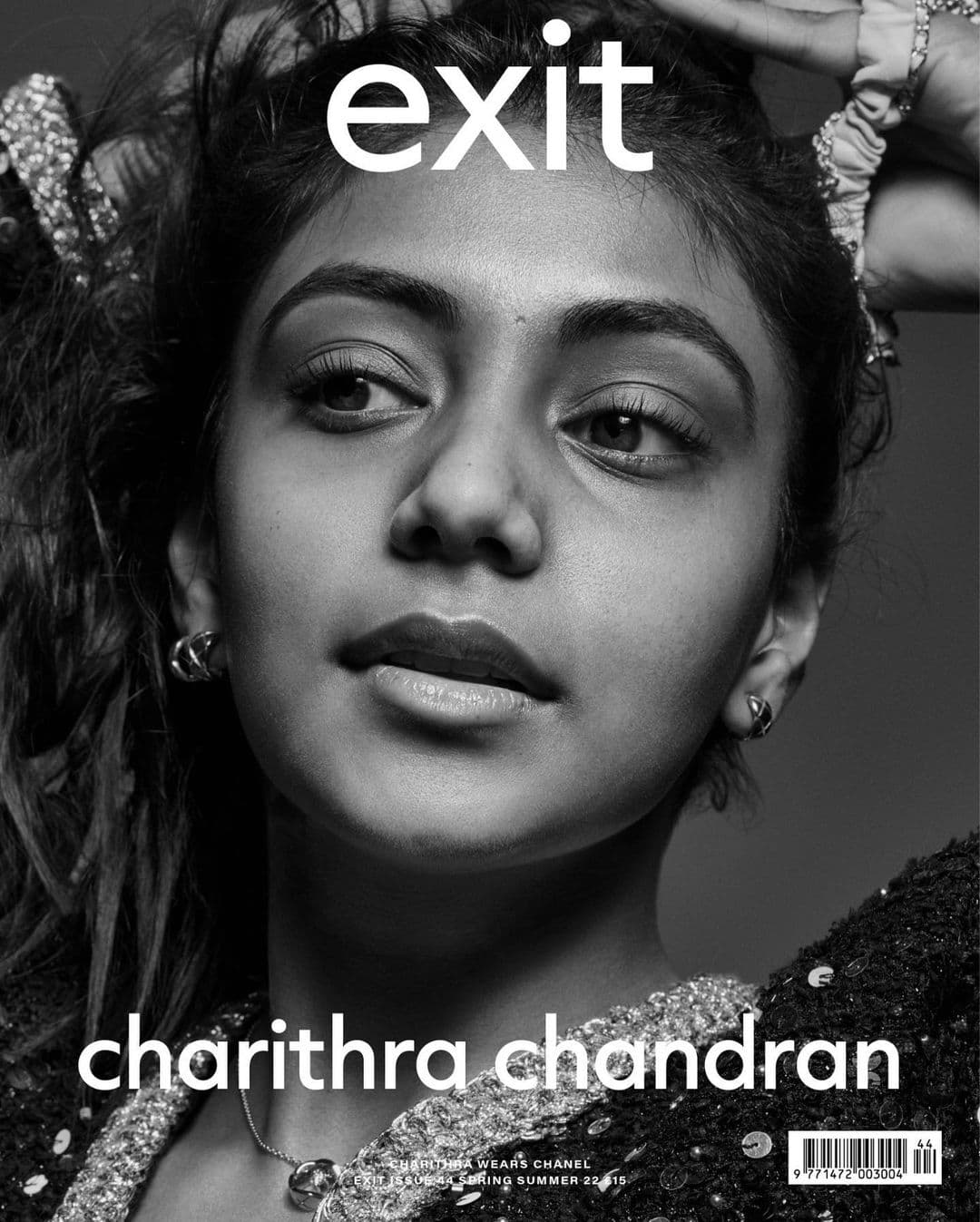 Charithra Chandran for Exit Magazine – Spring/Summer 2022 时尚杂志封面,摄影师作品展示