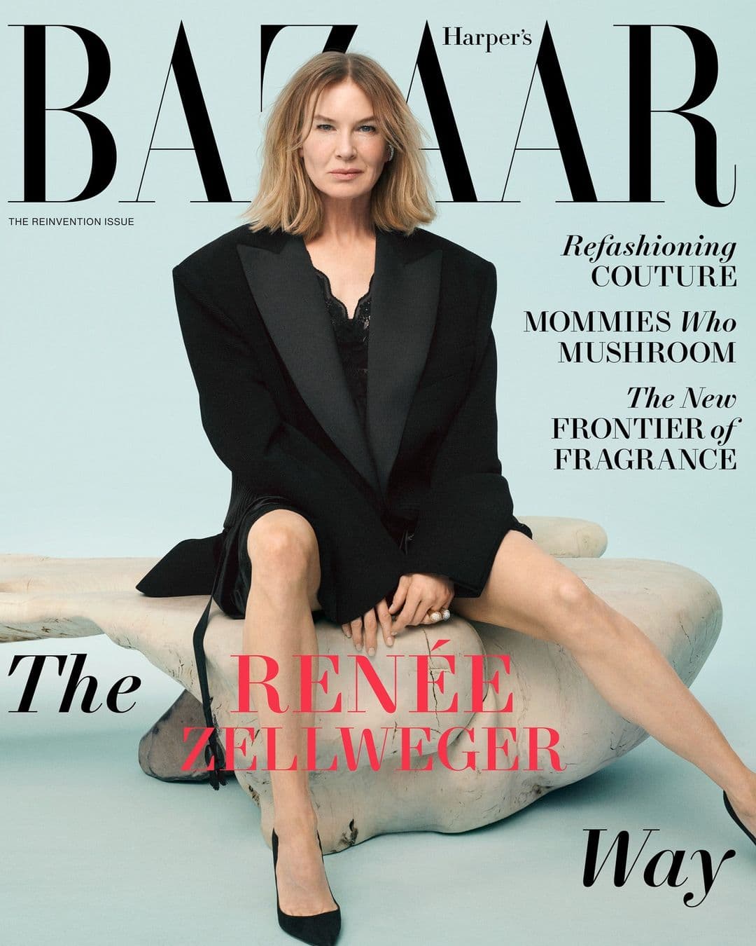 Renée Zellweger for Harper’s Bazaar US – April 2022 时尚杂志封面,摄影师作品展示