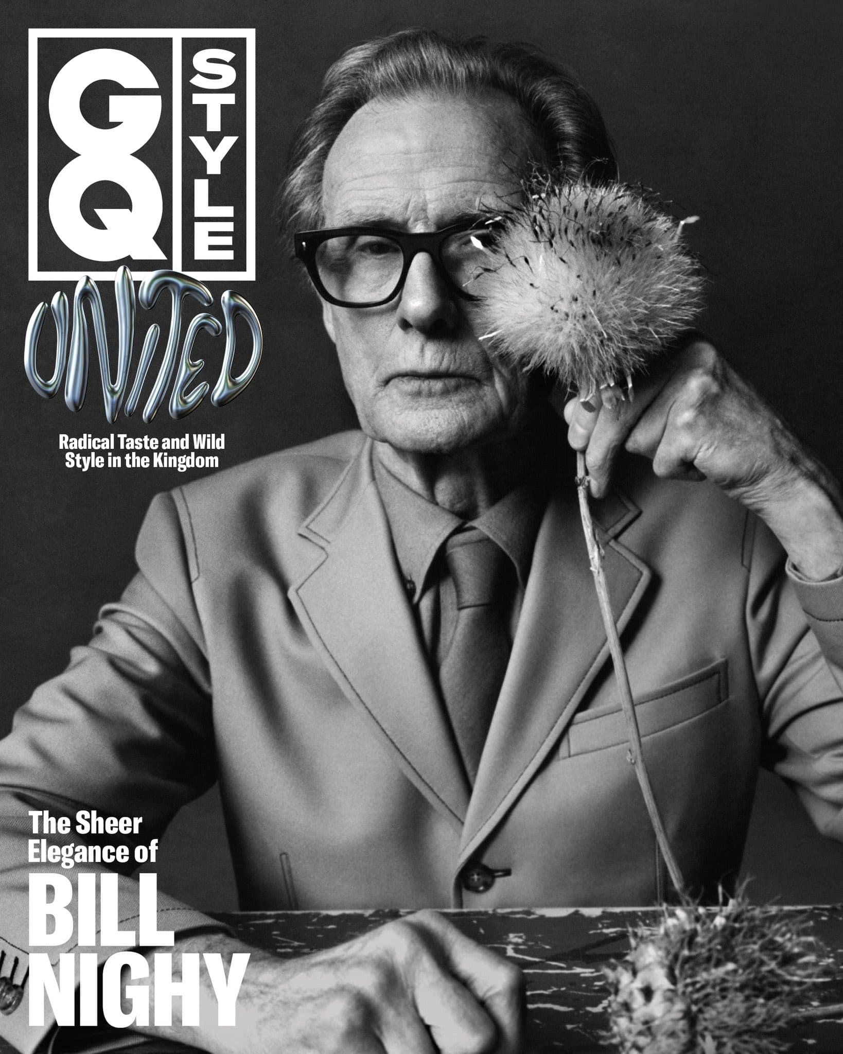 British GQ Style, SS22, Bill Nighy 时尚杂志封面,摄影师作品展示