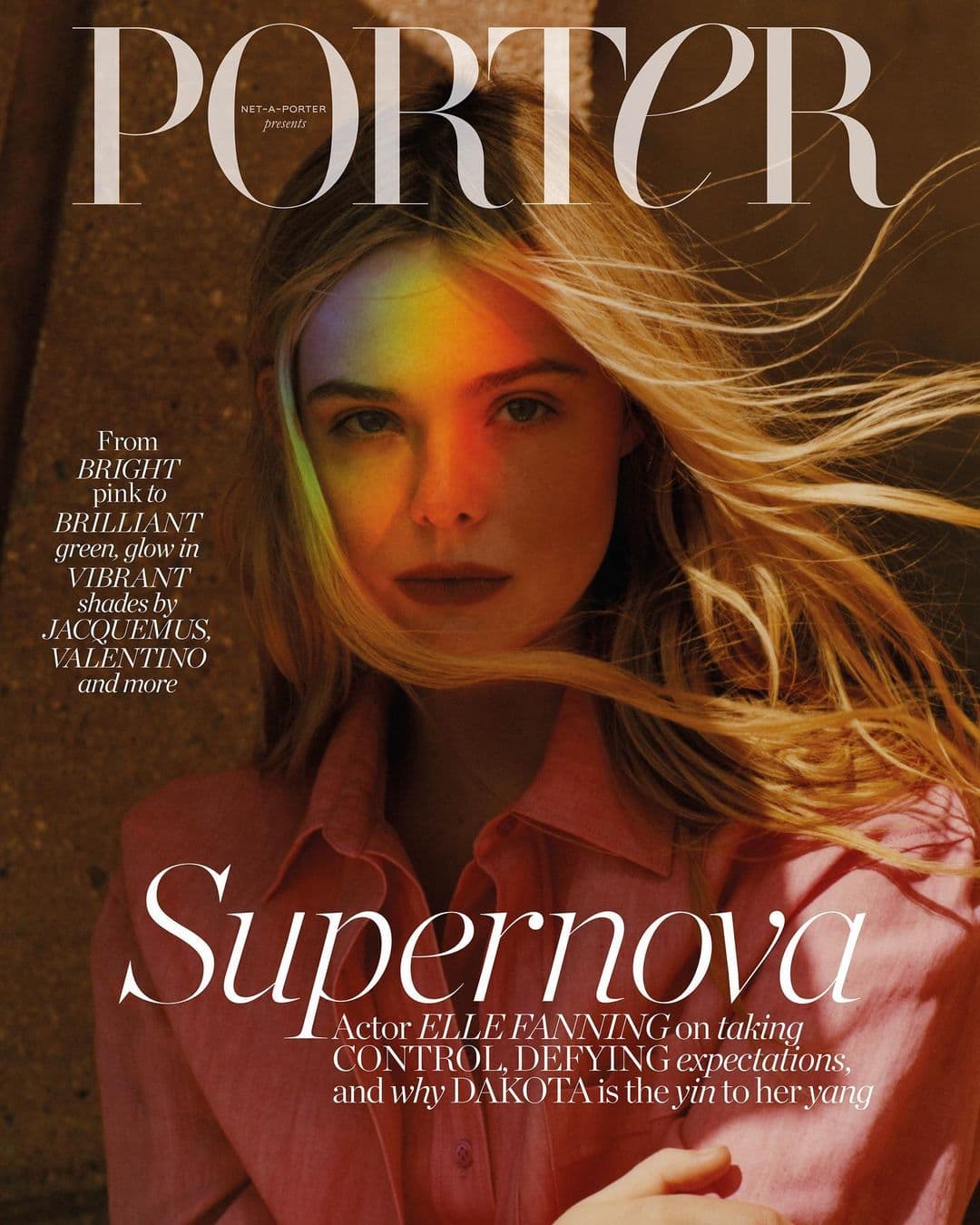 Elle Fanning for Porter Magazine – 4th April 2022 时尚杂志封面,摄影师作品展示