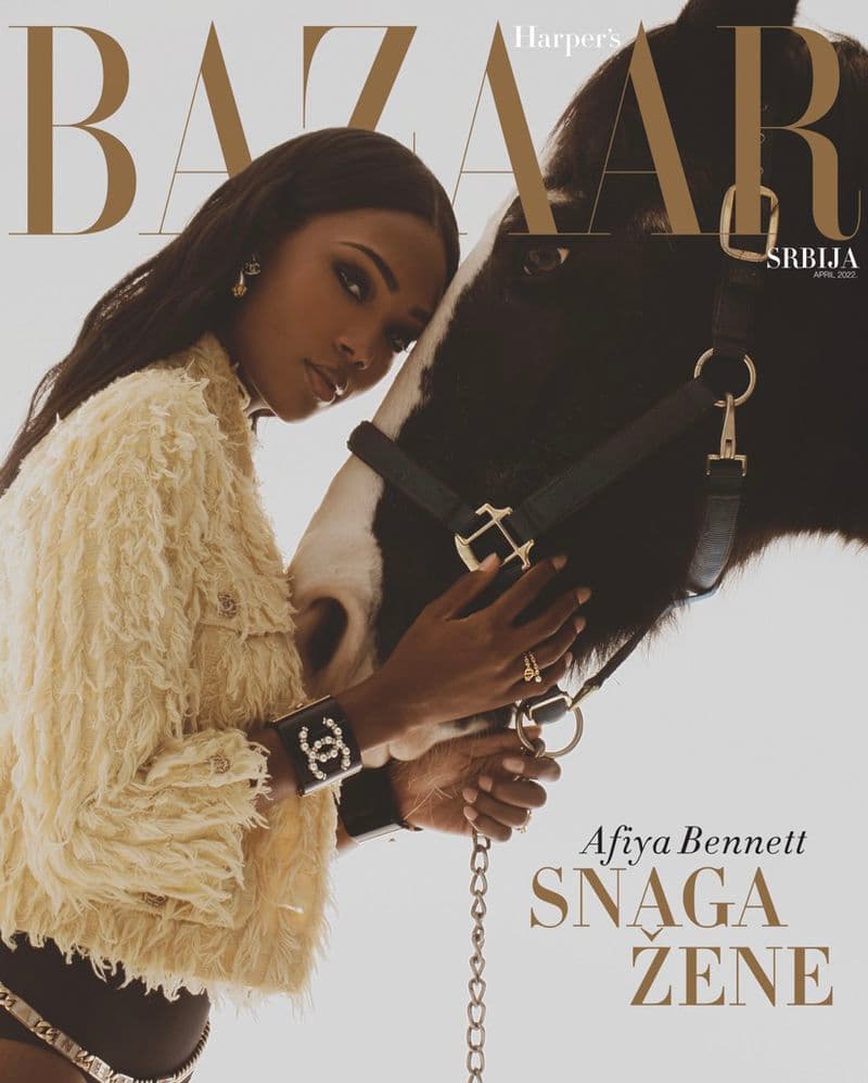 Harper’s Bazaar Serbia April 2022 Digital 时尚杂志封面,摄影师作品展示