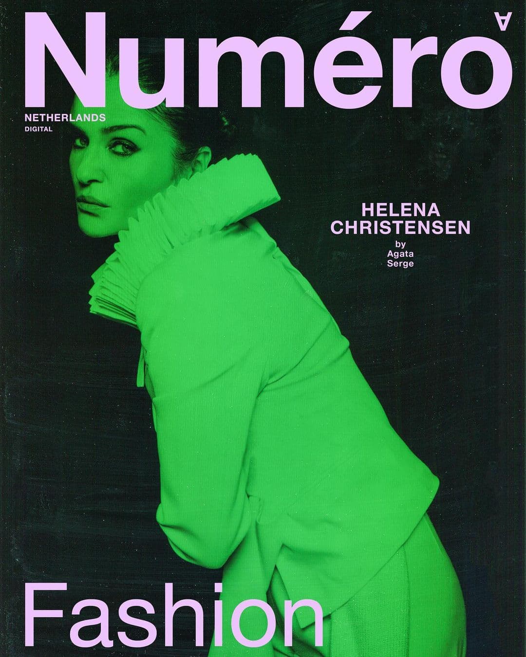Helena Christensen for Numéro Netherlands 2022 时尚杂志封面,摄影师作品展示