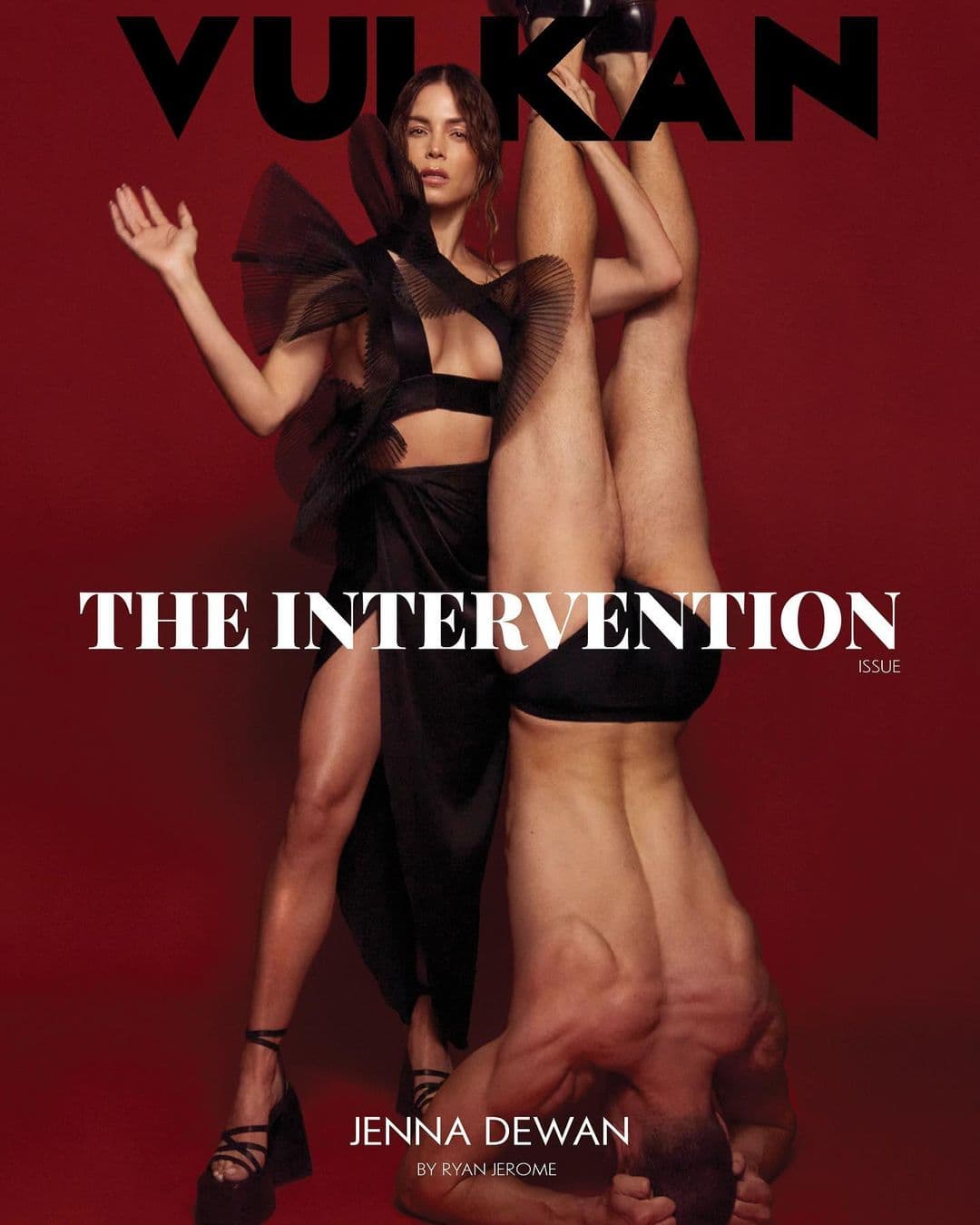 Jenna Dewan for Vulkan Magazine – The Intervention Issue 2022 时尚杂志封面,摄影师作品展示