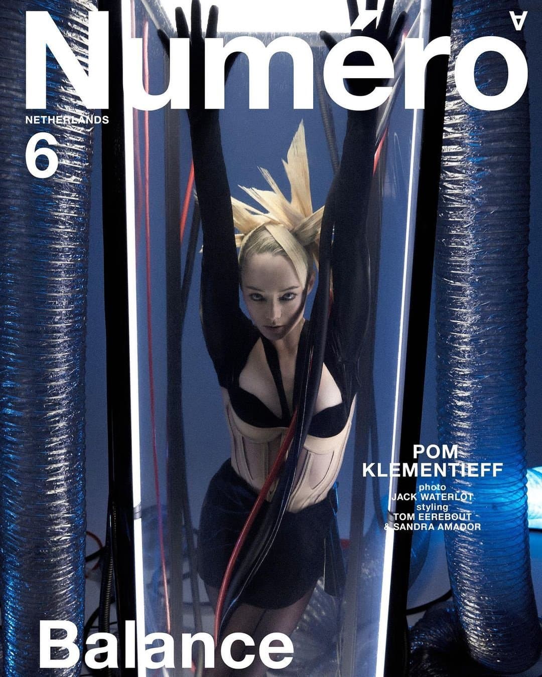 Pom Klementieff for Numéro Netherlands #6 时尚杂志封面,摄影师作品展示