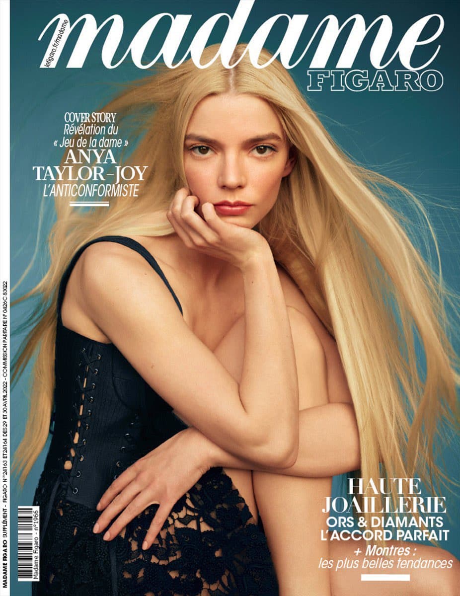 Anya Taylor-Joy for Madame Figaro – April 2022 时尚杂志封面,摄影师作品展示