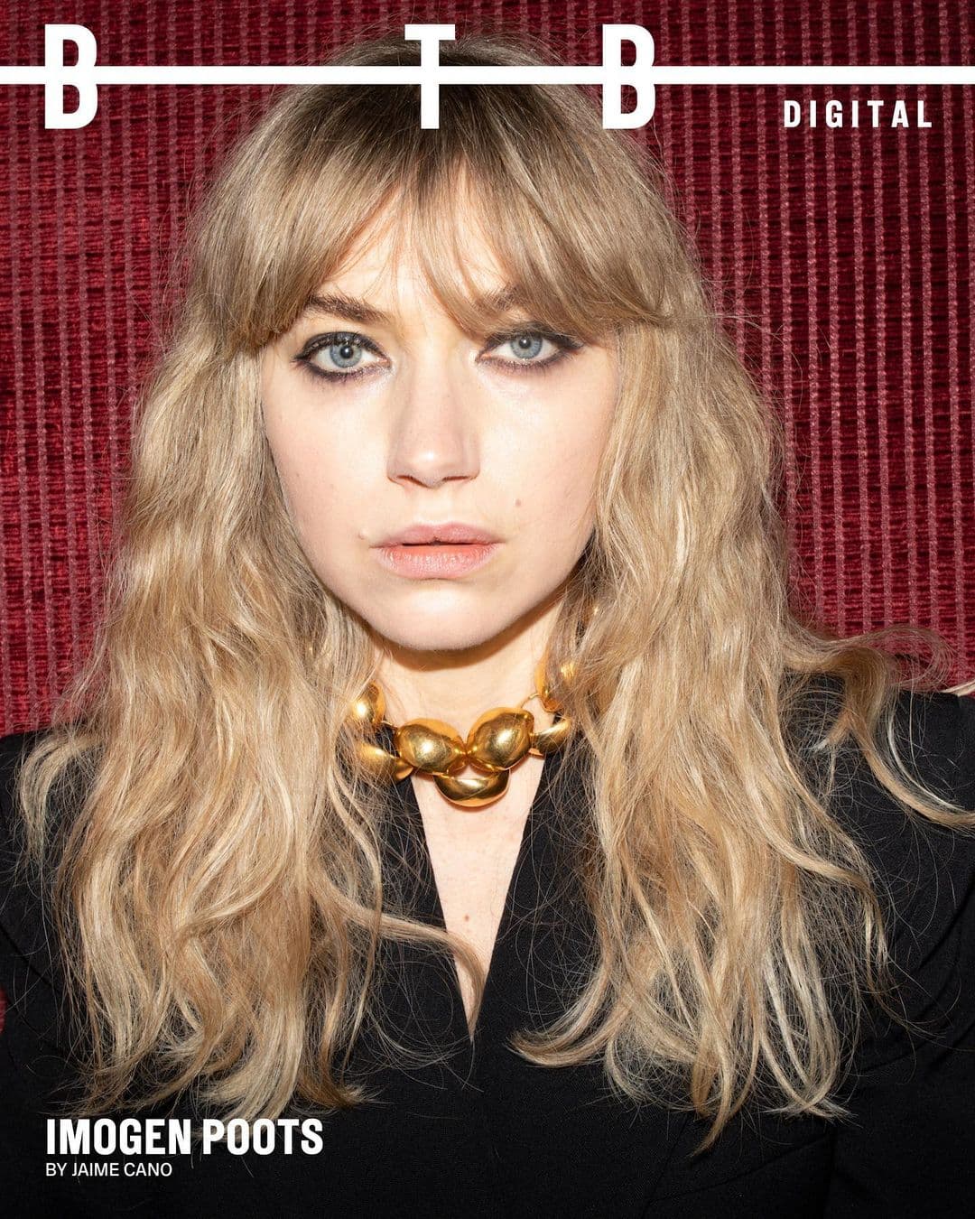 Imogen Poots for Behind The Blinds Magazine 2022 时尚杂志封面,摄影师作品展示