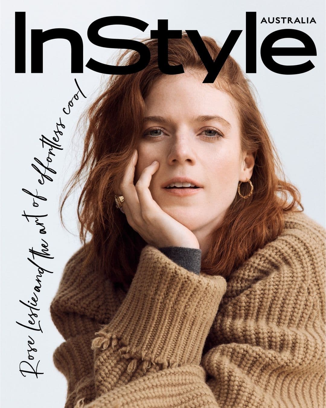 Rose Leslie for InStyle Australia – May 2022 时尚杂志封面,摄影师作品展示