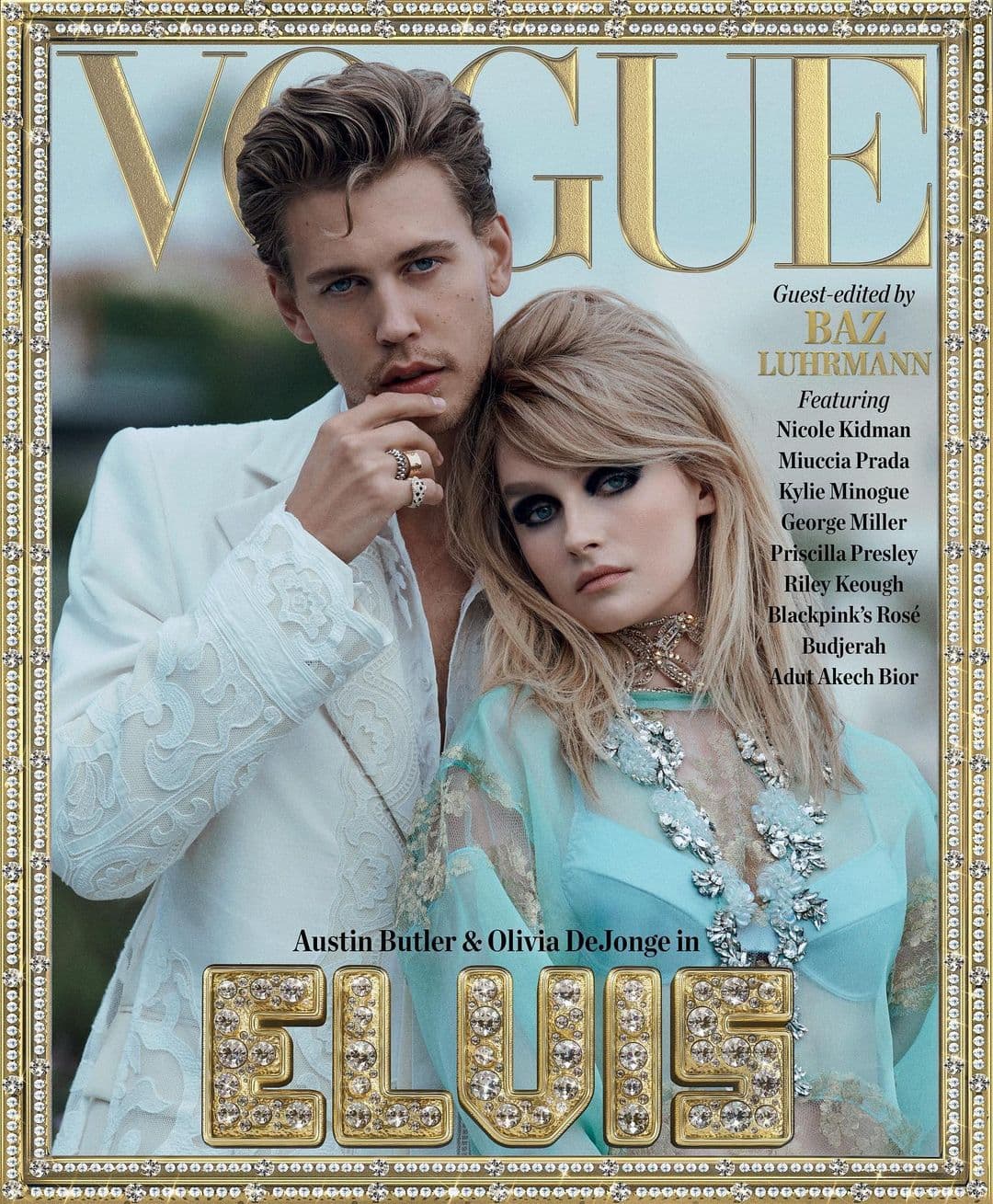 AustinButler and OliviaDeJonge for Vogue Australia – June 2022 时尚杂志封面,摄影师作品展示