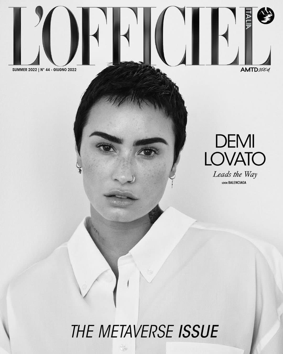 Demi Lovato for L’Officiel Italia – Summer 2022 时尚杂志封面,摄影师作品展示