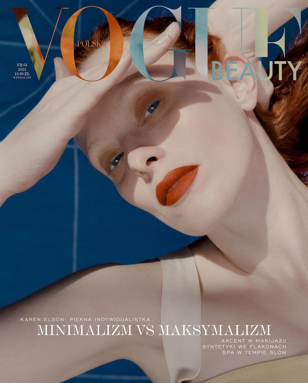 Karen Elson for Vogue Poland Beauty 2022 时尚杂志封面,摄影师作品展示