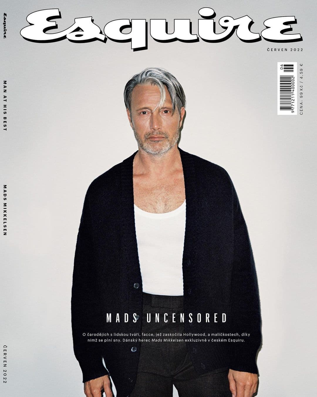 Mads Mikkelsen for Esquire Czech Republic – June 2022 时尚杂志封面,摄影师作品展示