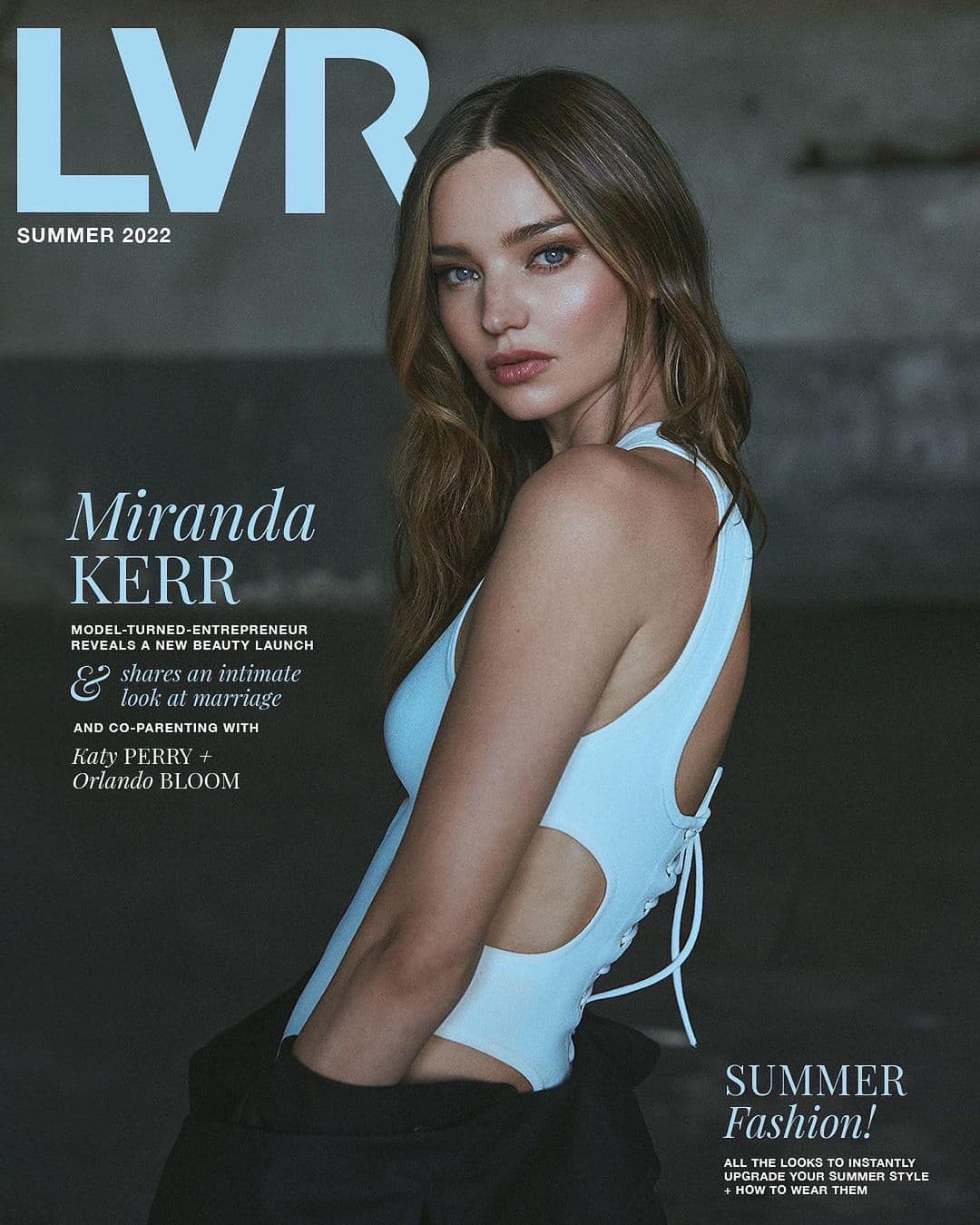 Miranda Kerr for LVR Magazine – Summer 2022 时尚杂志封面,摄影师作品展示