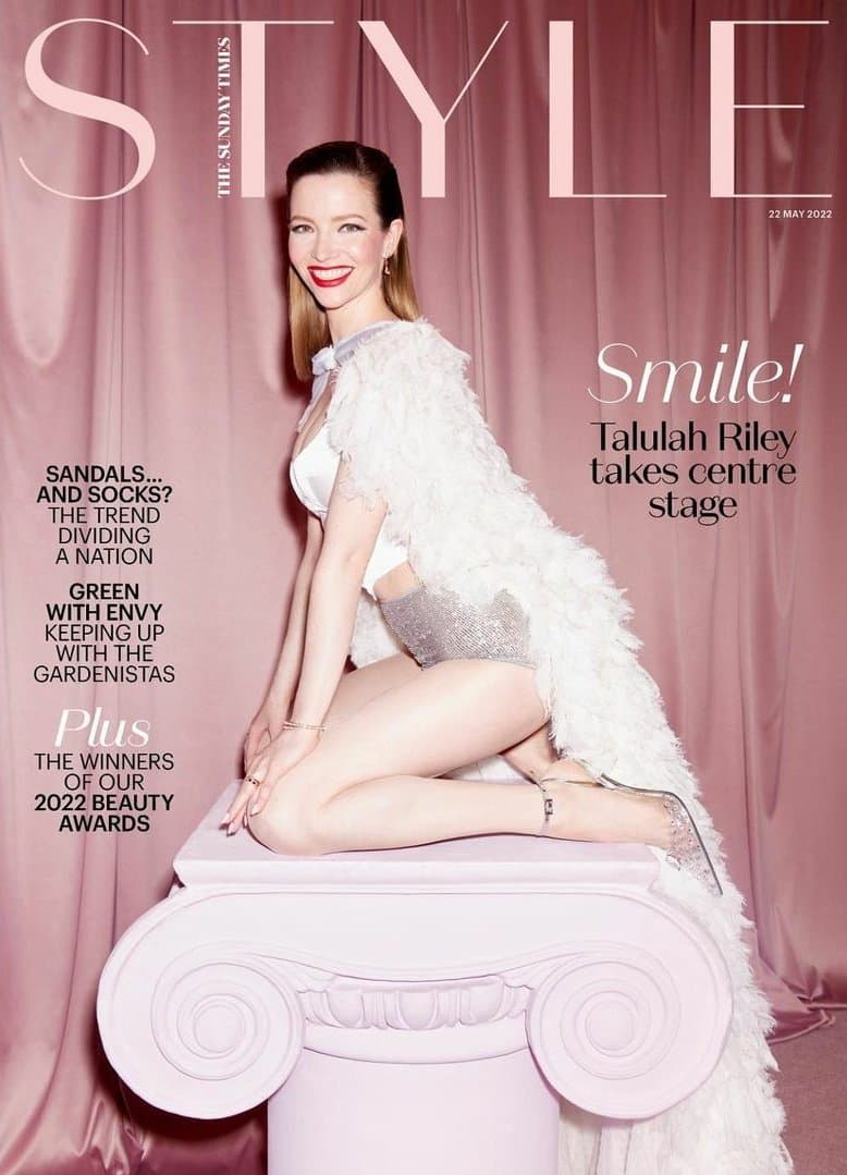Talulah Riley for The Sunday Times Style – 22nd May 2022 时尚杂志封面,摄影师作品展示