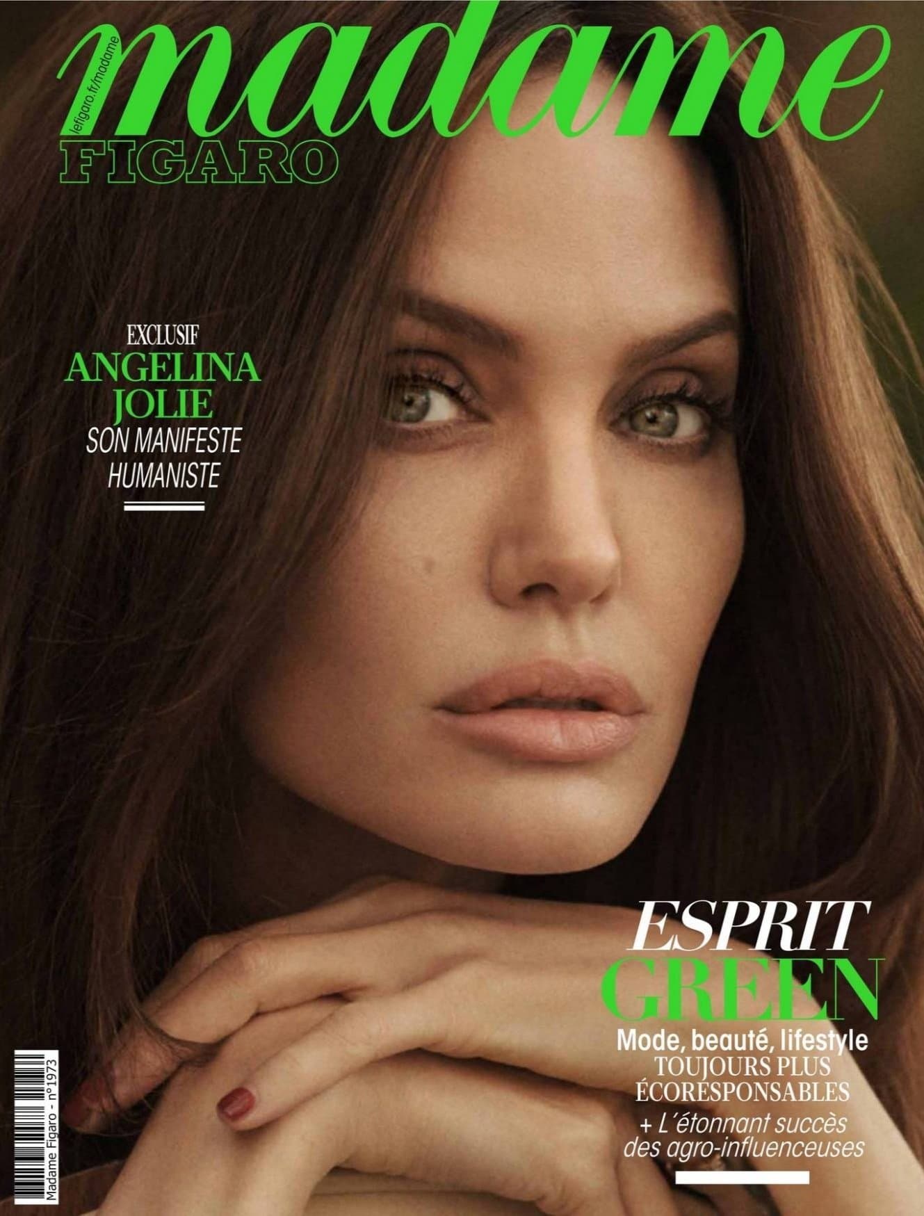 Angelina Jolie for Madame Figaro – June 2022 时尚杂志封面,摄影师作品展示
