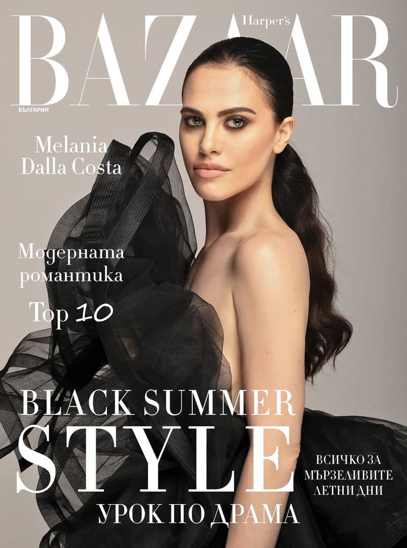 Harper’s Bazaar Bulgaria July 2022 Cover by Maria La Torre 时尚杂志封面,摄影师作品展示