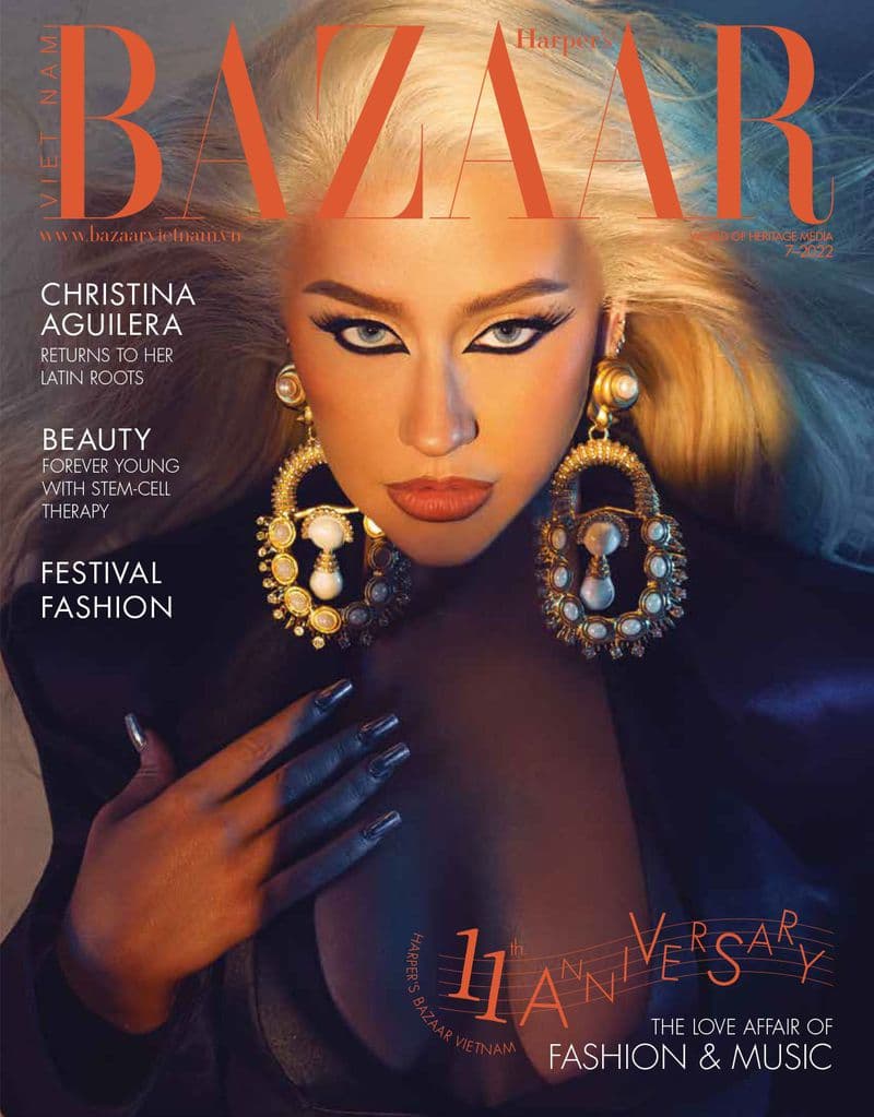 Harper’s Bazaar Vietnam June 2022 时尚杂志封面,摄影师作品展示
