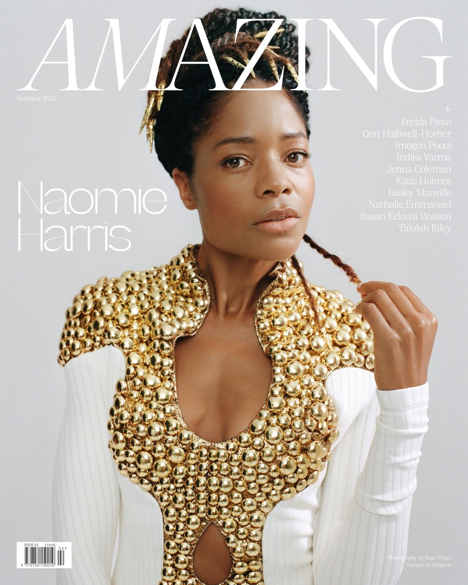 Naomie Harris for Amazing Magazine – Summer 2022 时尚杂志封面,摄影师作品展示