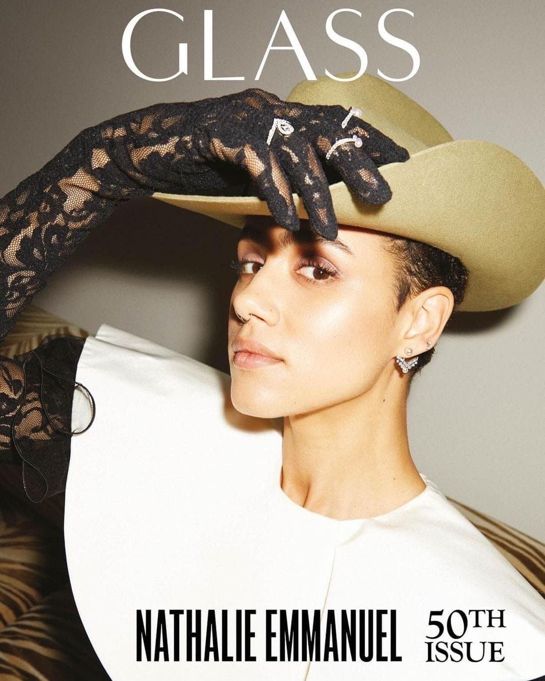 Nathalie Emmanuel for Glass Magazine – 50th Issue 时尚杂志封面,摄影师作品展示