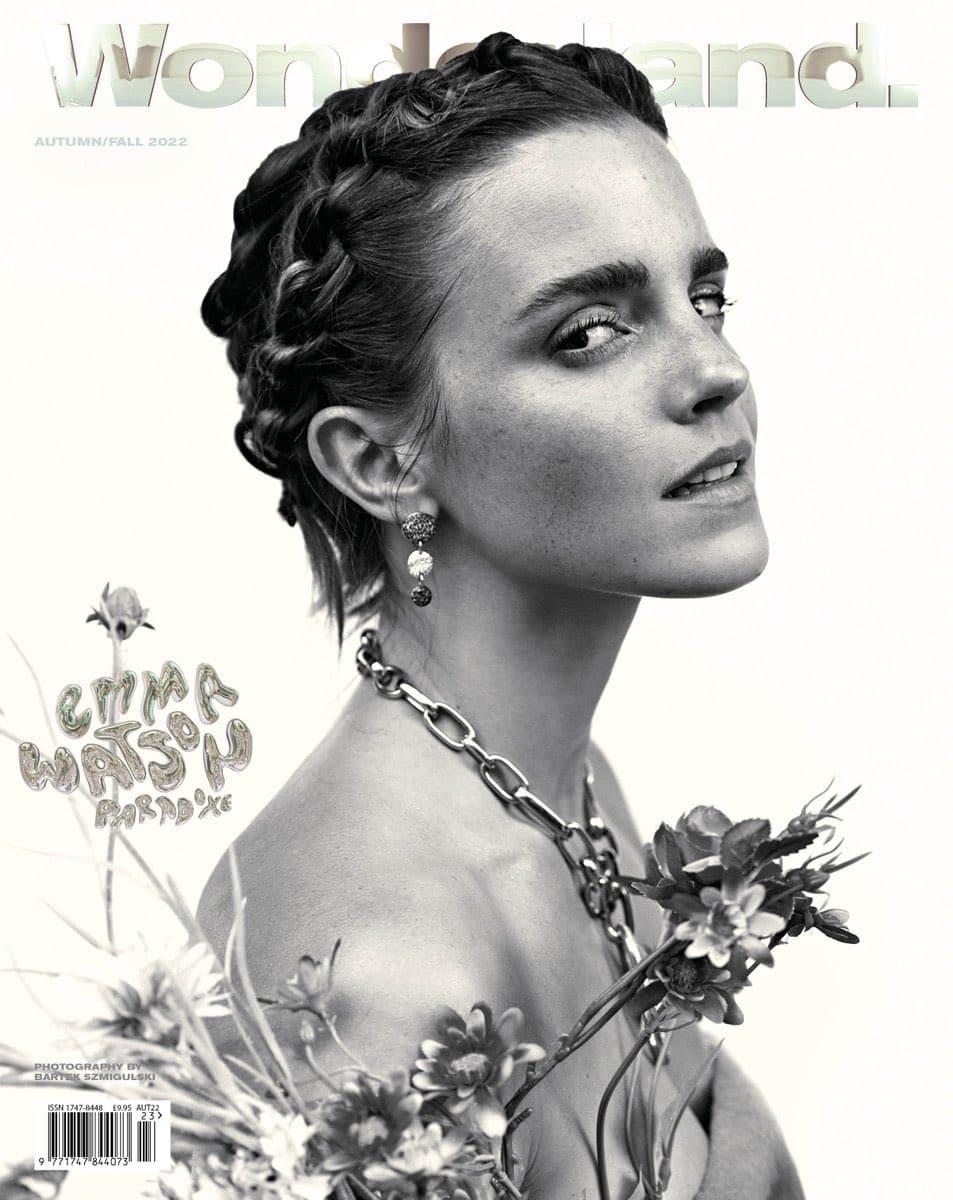 Emma Watson for Wonderland Magazine – Autumn/Fall 2022 时尚杂志封面,摄影师作品展示