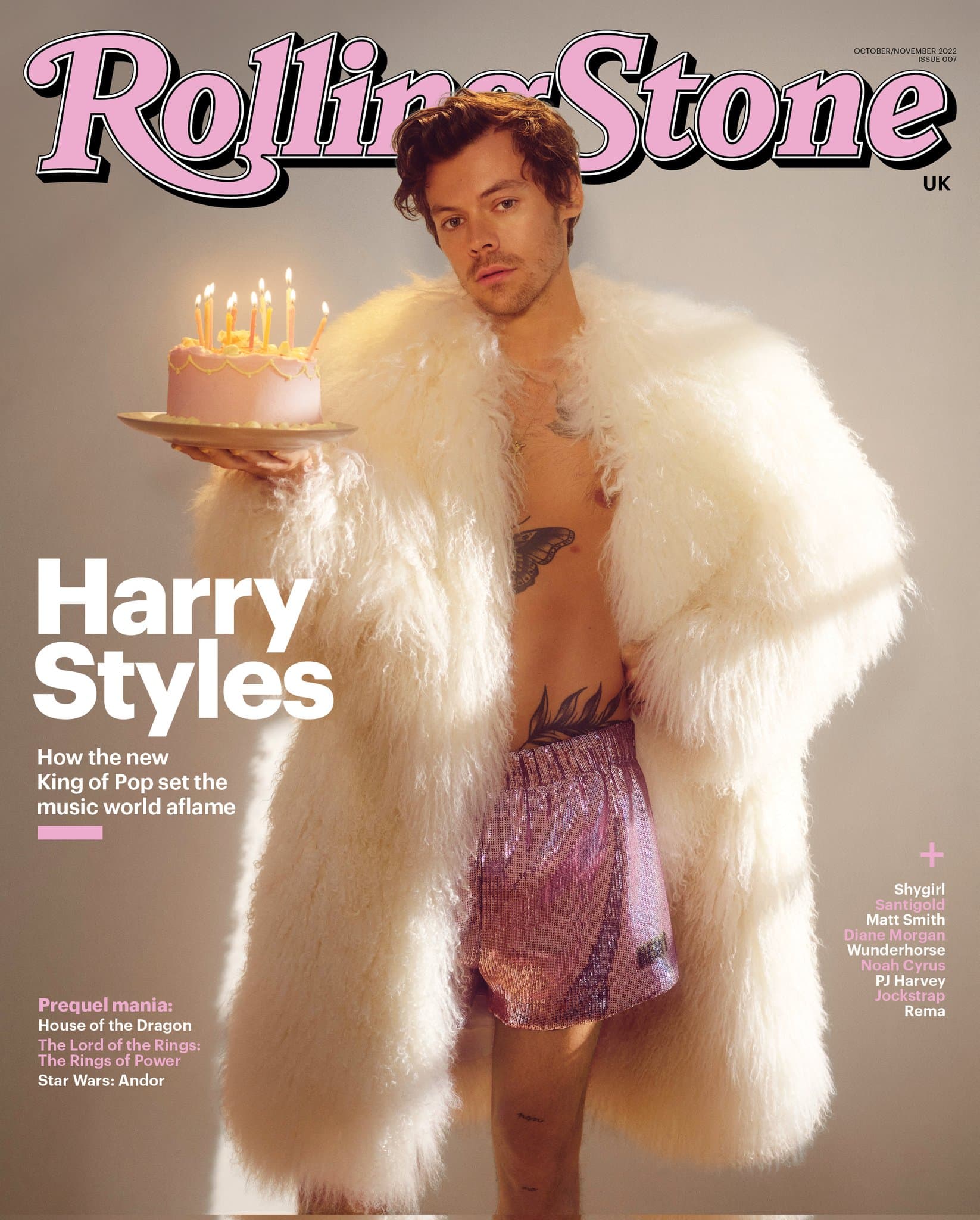 Harry Styles for Rolling Stone UK – Oct/Nov 2022 时尚杂志封面,摄影师作品展示