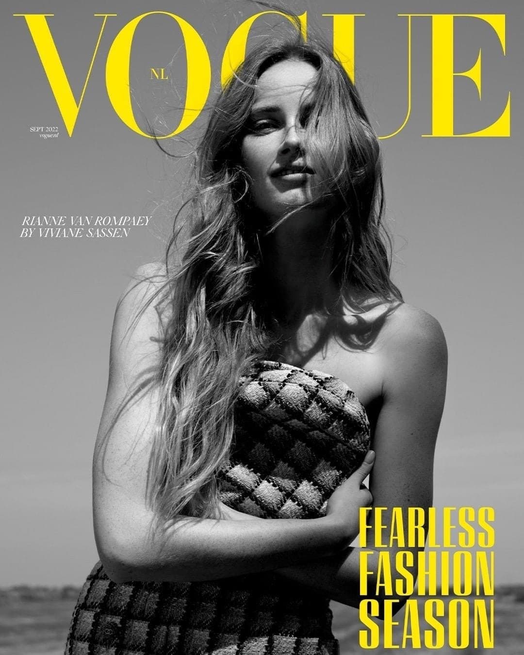 Rianne Van Rompaey for Vogue Netherlands – September 2022 时尚杂志封面,摄影师作品展示