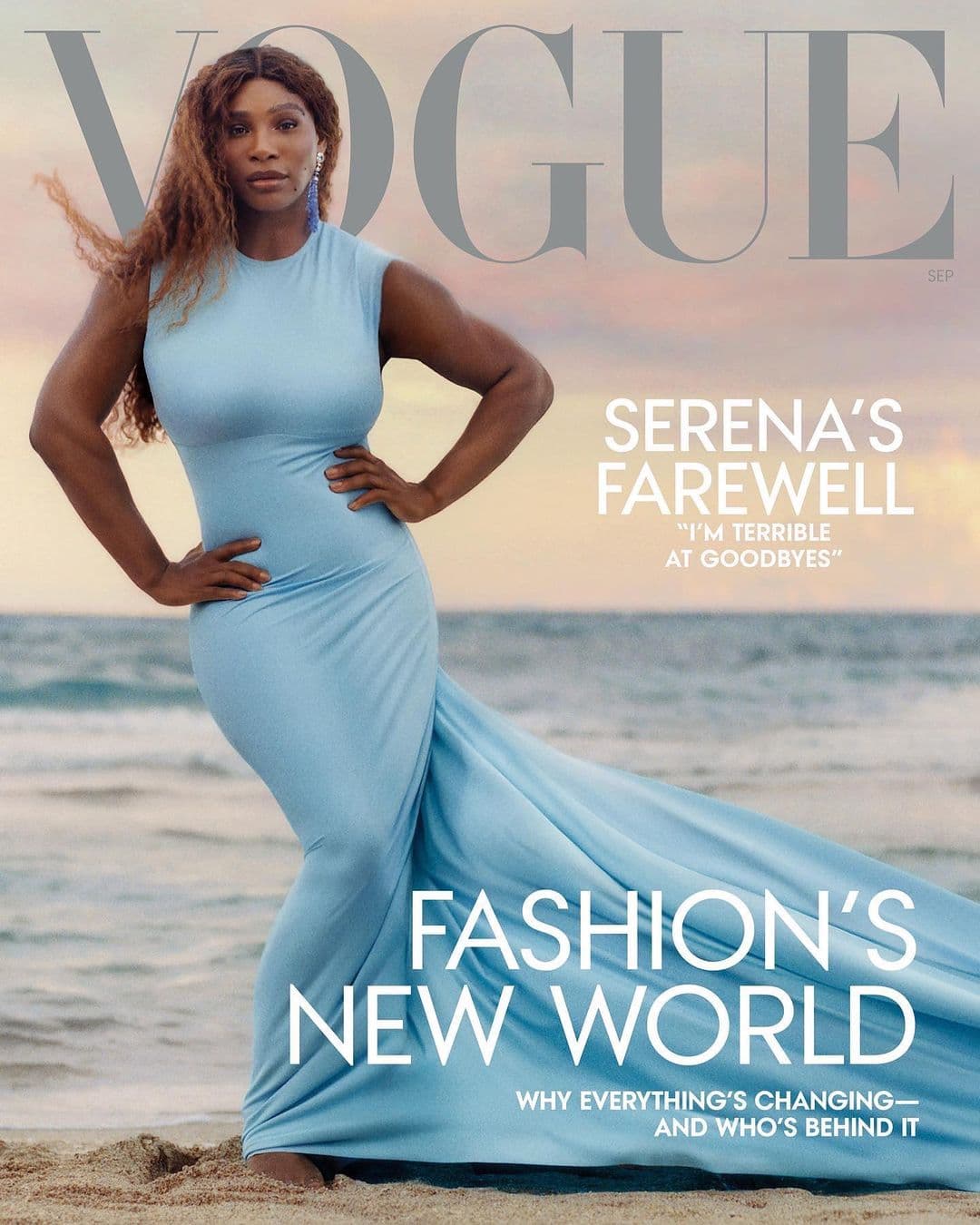 Serena Williams and her daughter Olympia Ohanian for Vogue US – September 2022 时尚杂志封面,摄影师作品展示