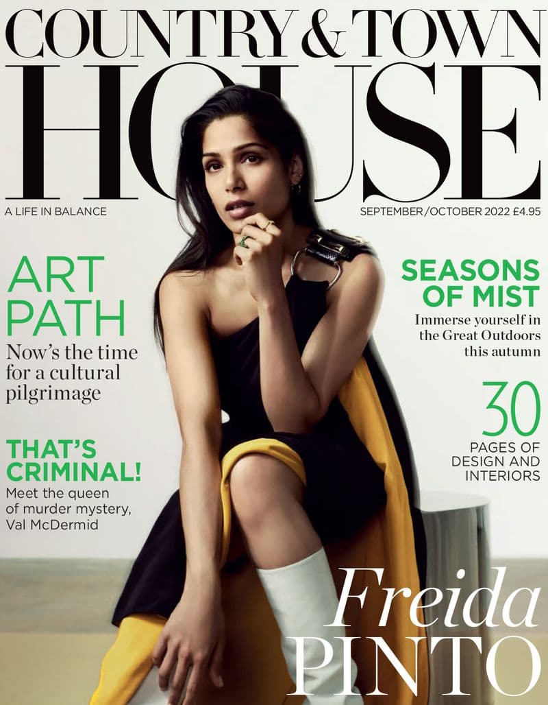 COUNTRY & TOWNHOUSE Sep/Oct 22 – Freida Pinto 时尚杂志封面,摄影师作品展示