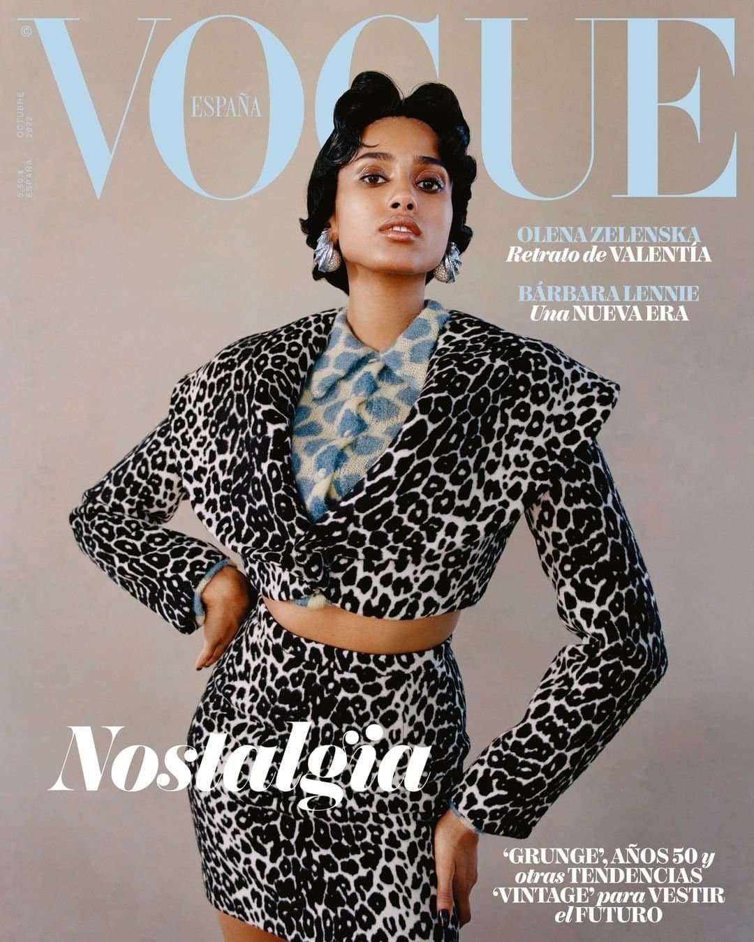 Imaan Hammam for Vogue España – October 2022 时尚杂志封面,摄影师作品展示