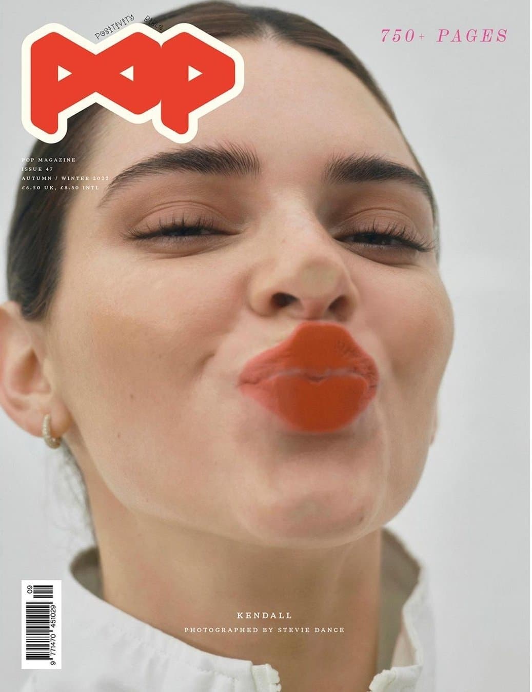 Kendall Jenner for Pop Magazine – Autumn/Winter 2022 时尚杂志封面,摄影师作品展示