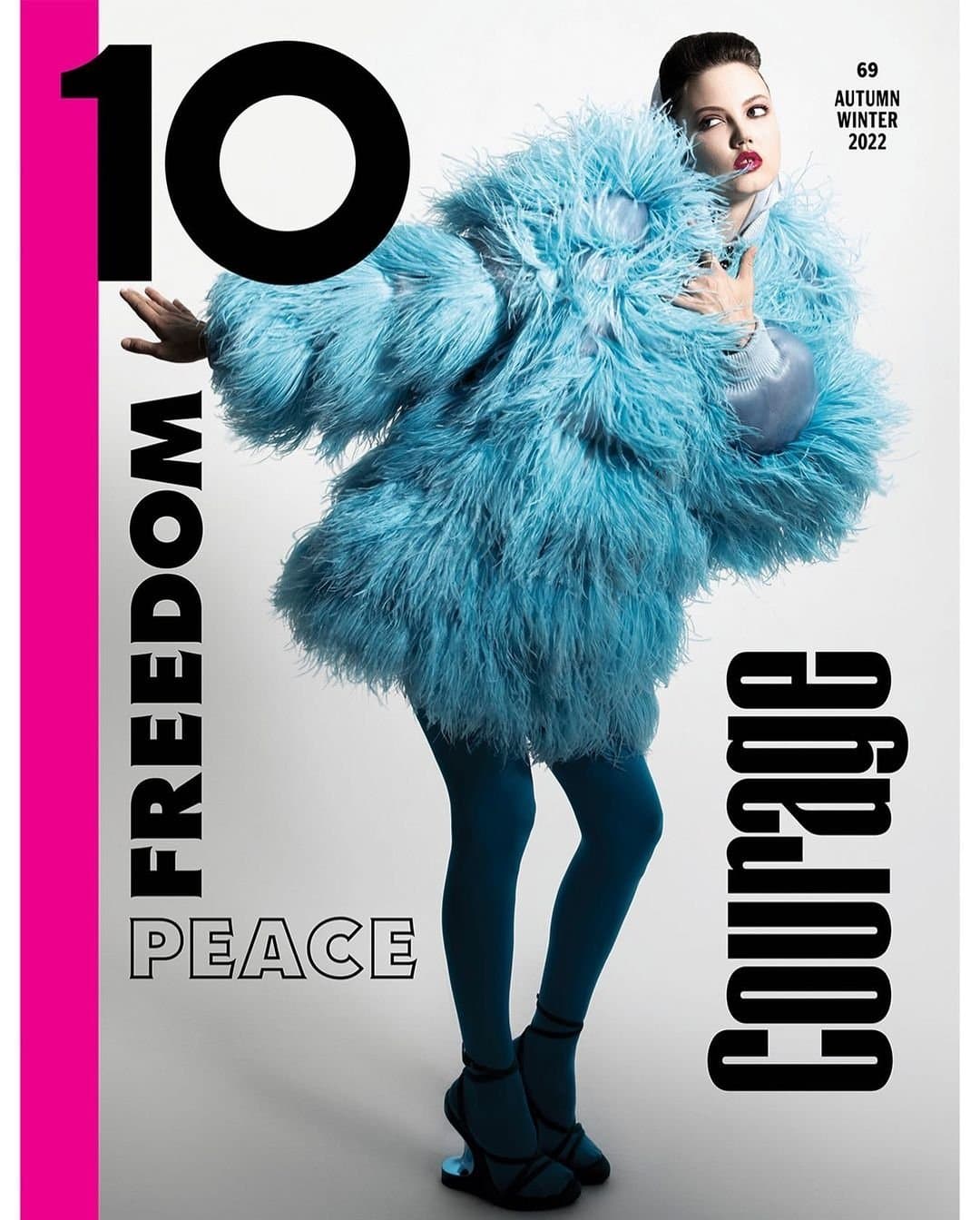 Lindsey Wixson for 10 Magazine – Autumn/Winter 2022 时尚杂志封面,摄影师作品展示