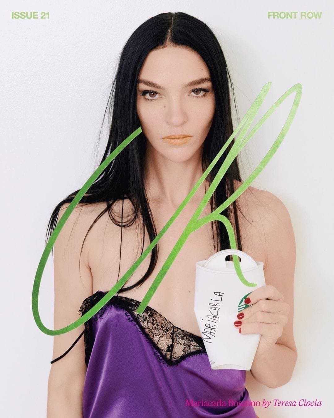 Mariacarla Boscono for CR Fashion Book – Issue #21 时尚杂志封面,摄影师作品展示