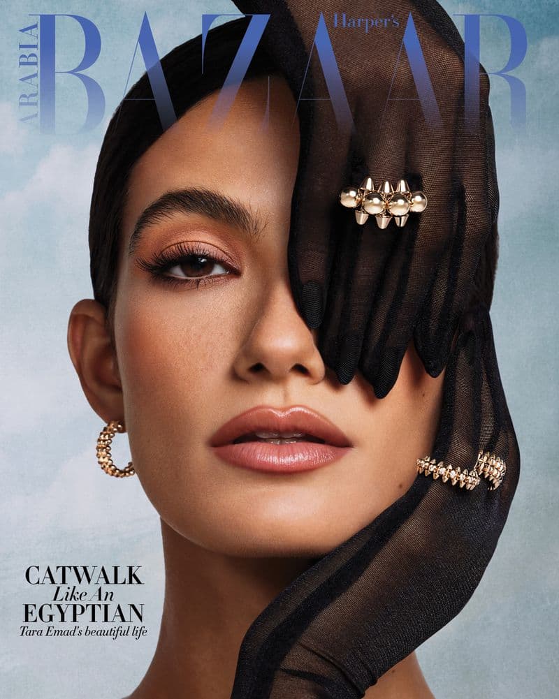 Tara Emad x Cartier for Harper’s Bazaar Arabia September 2022 时尚杂志封面,摄影师作品展示