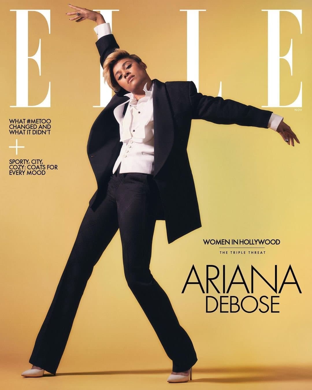 Ariana DeBose for Elle US – Women In Hollywood Issue 2022 时尚杂志封面,摄影师作品展示